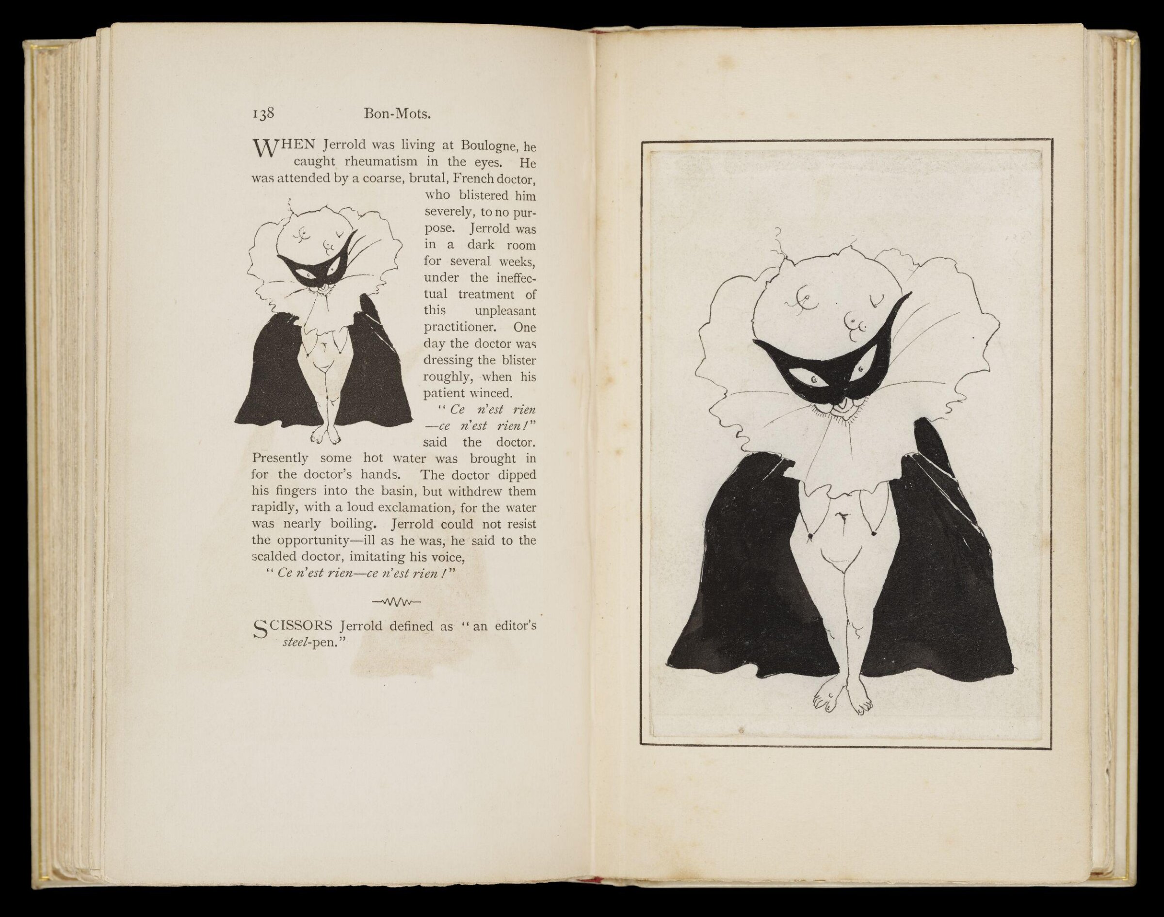 <i>Bon-Mots</i> Vignette, Aubrey Vincent Beardsley, 1893