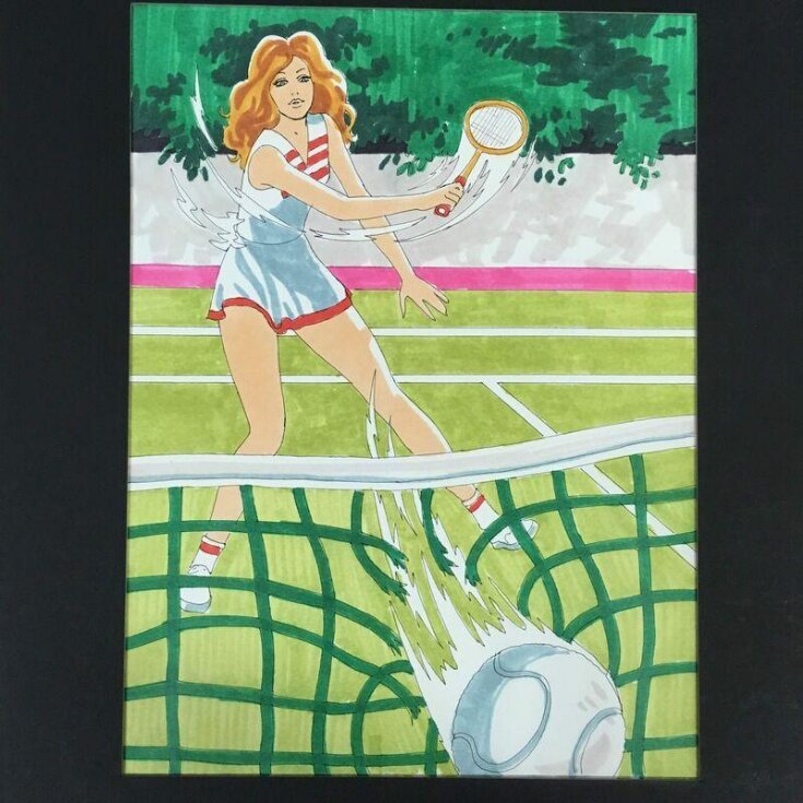 The Bionic Woman Playing Tennis top image