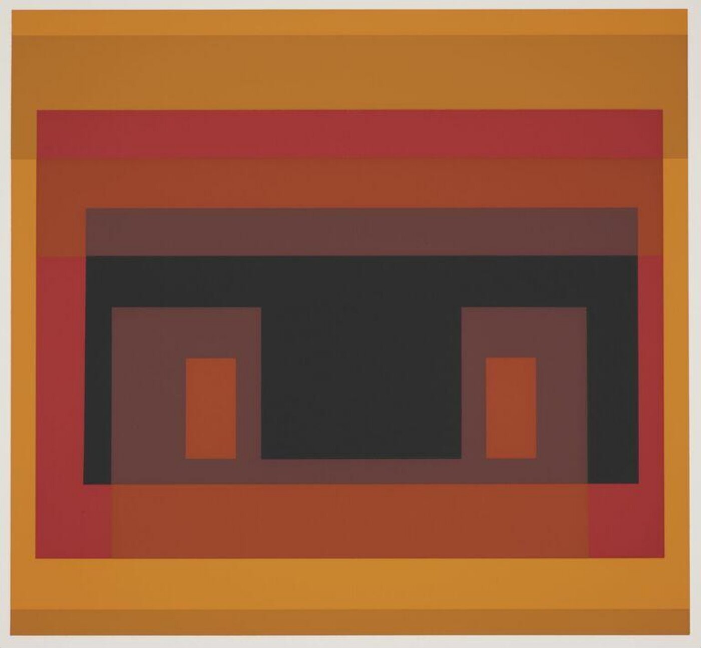 josef albers, Variant VIII from the suite of ten plates 'Ten Variants'
