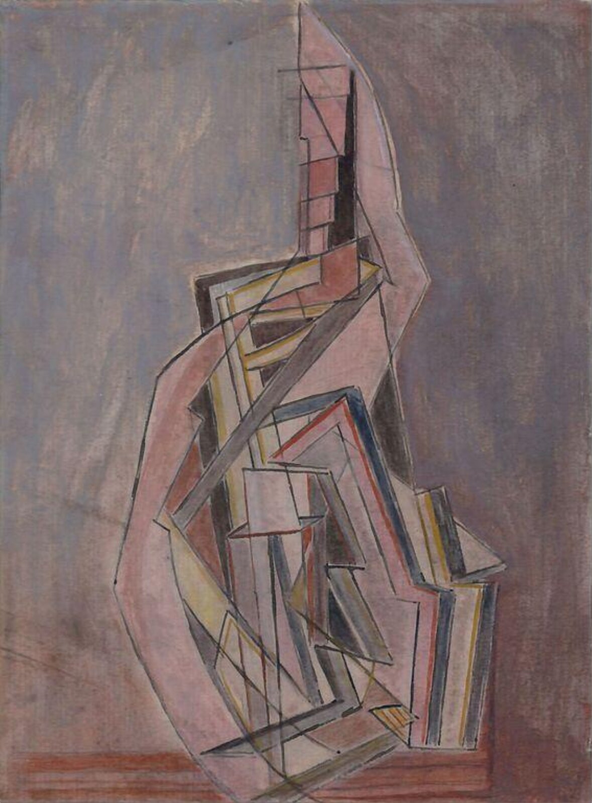 Abstract Composition, Lawrence Atkinson, 1923