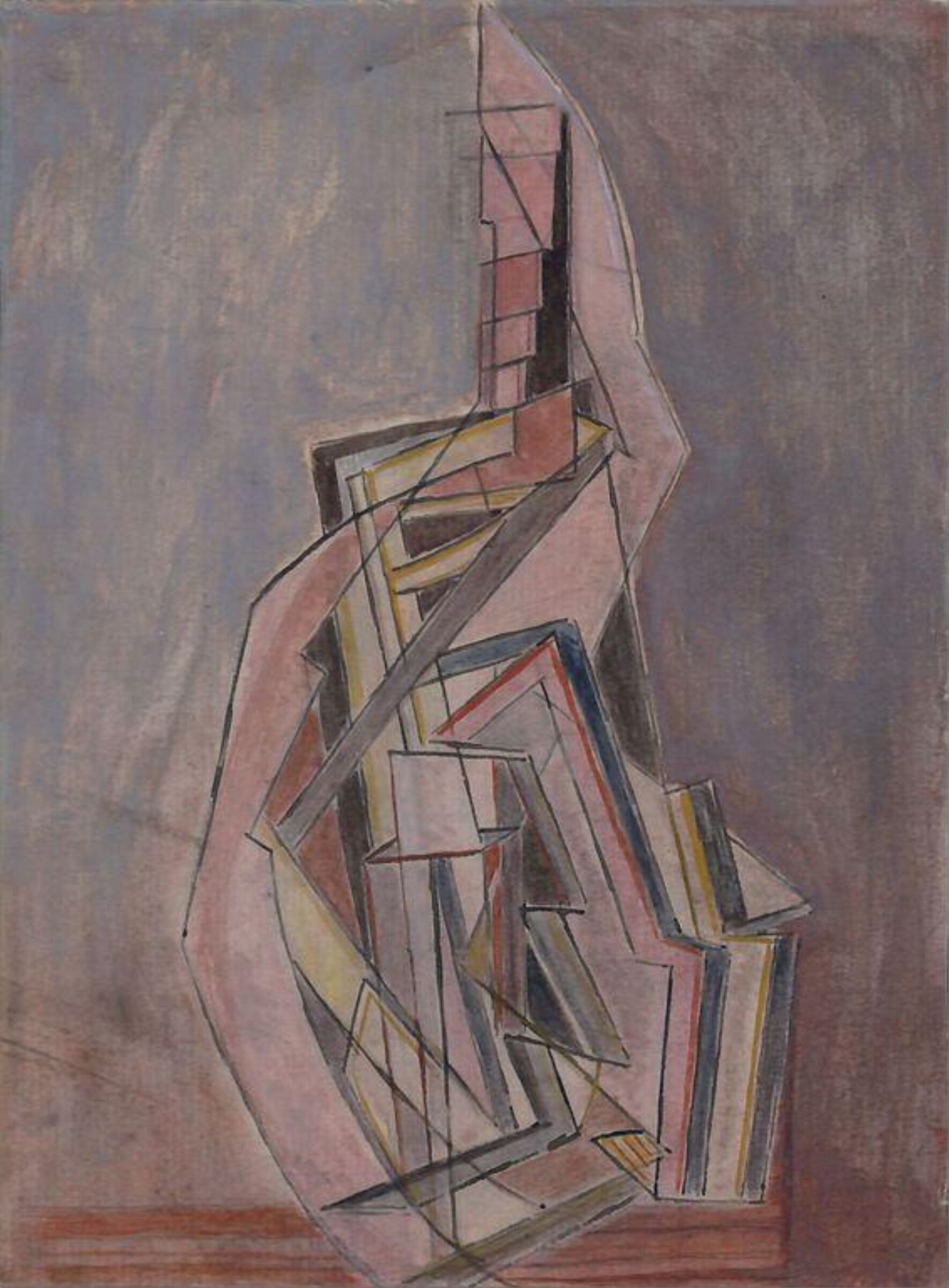 Abstract Composition, Lawrence Atkinson, 1923