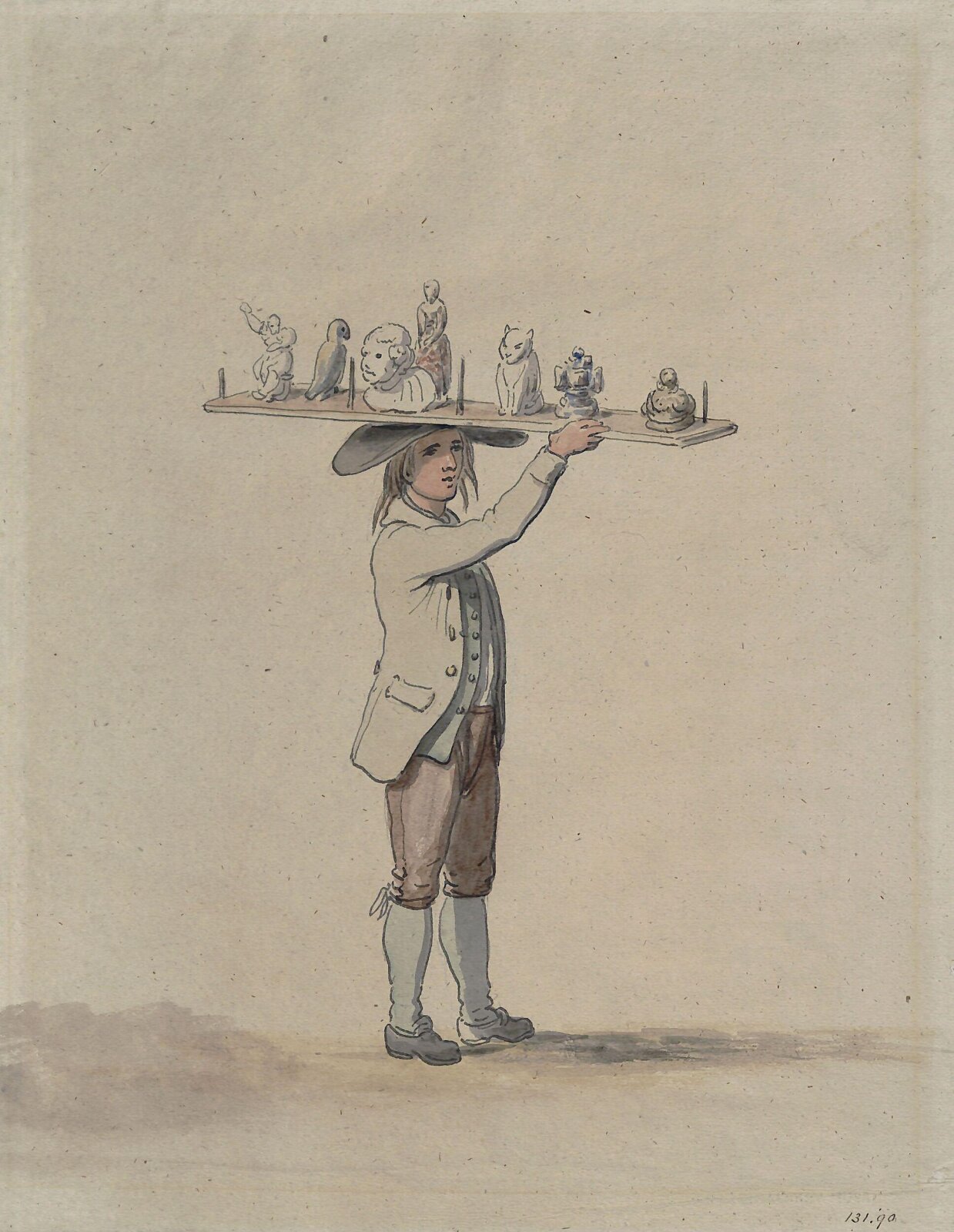 The Image-Seller, John Atkinson, ca. 1780-1818