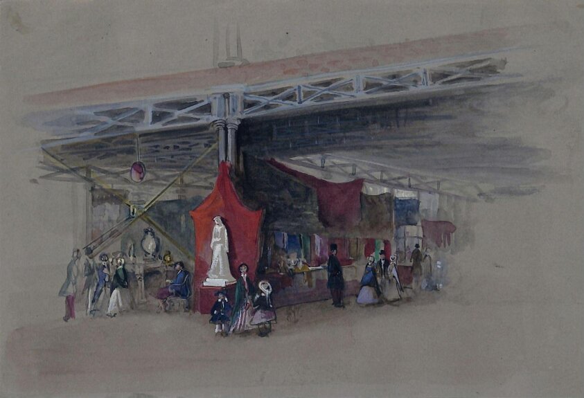 Watercolour of the Great Exhibition