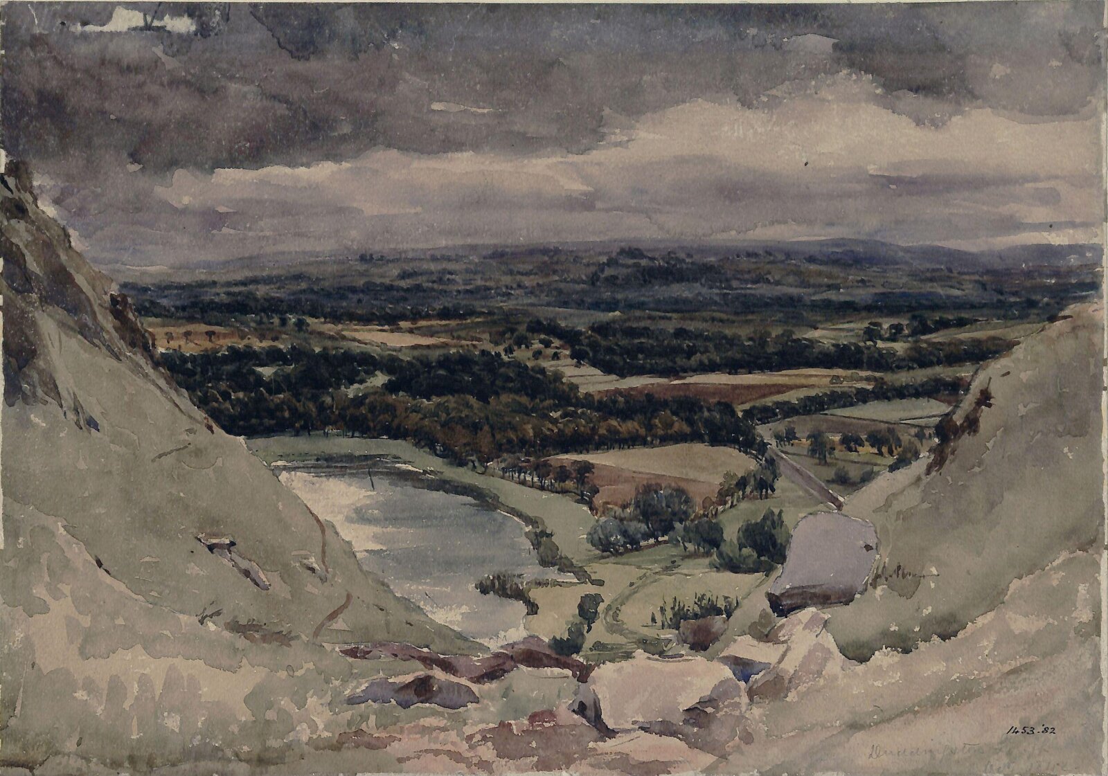 Duddingston Lock, ca. 1800-1850