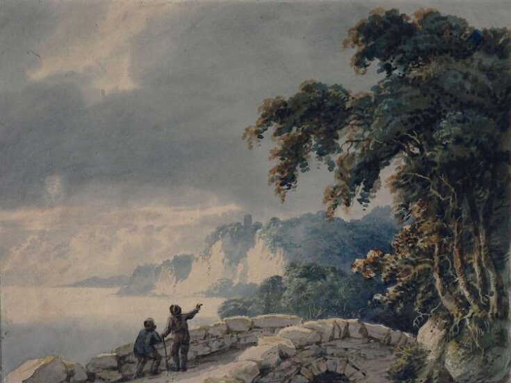 Landscape with Trees, Bridge and Figures top image