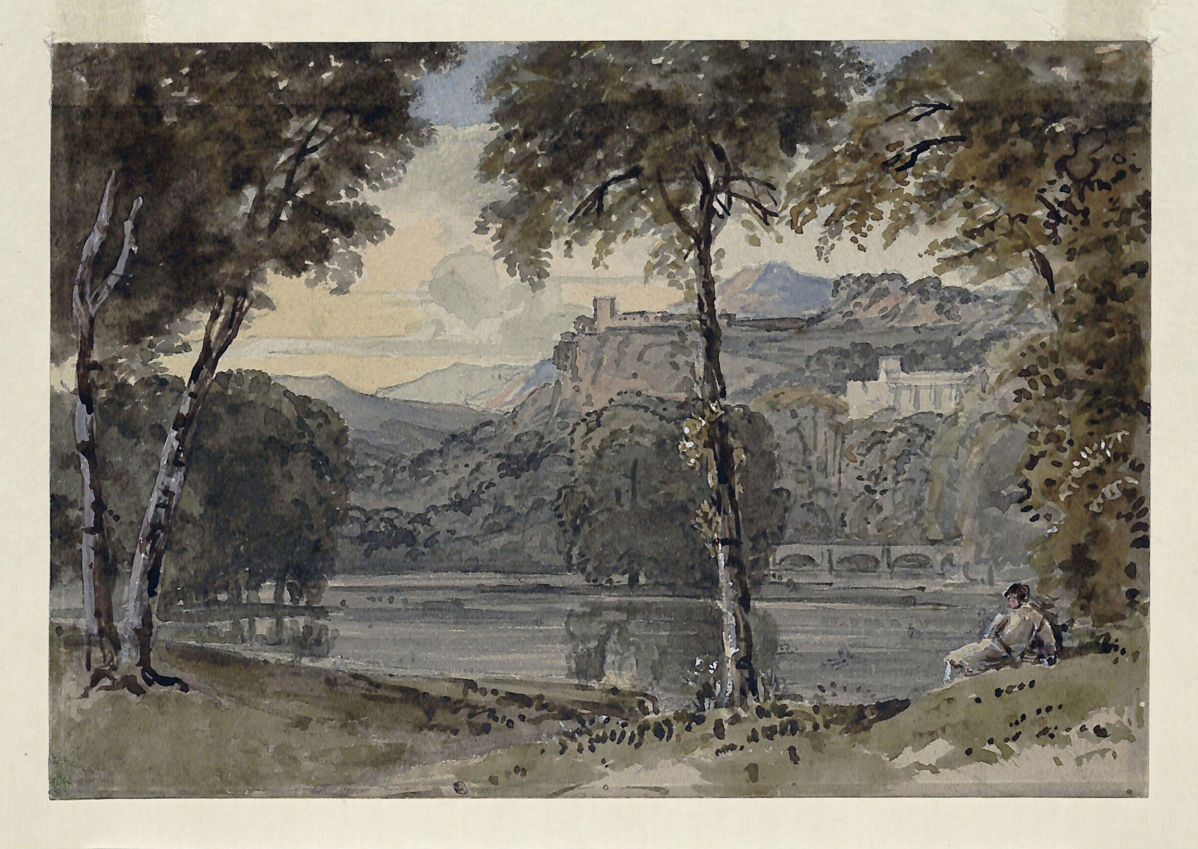 A classical composition, George Barret, 1767-1842