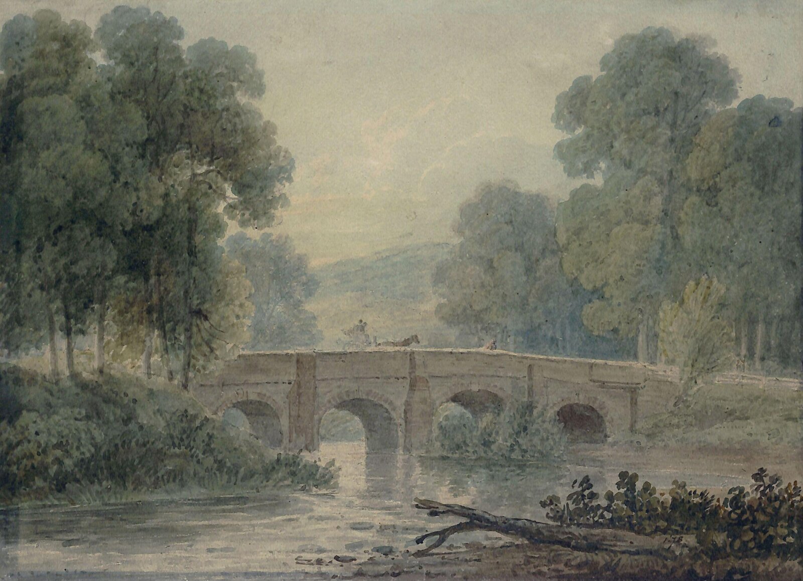 Woody landscape, Barret, ca. 1790-1840