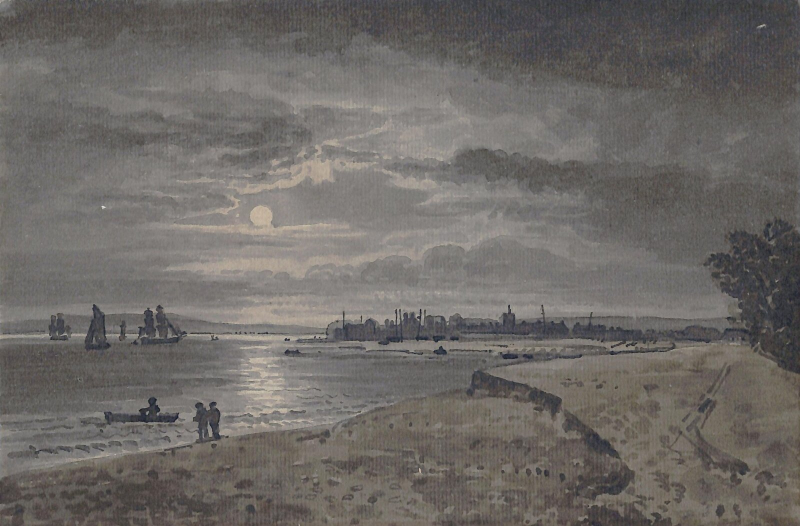 River scene, george Barret, 1767-1824