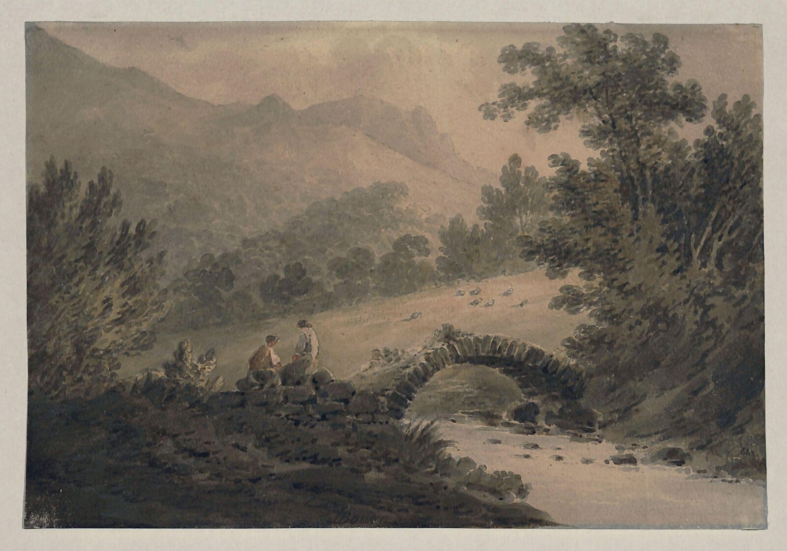 View near Halifax, James Bourne, ca. 1795-1854