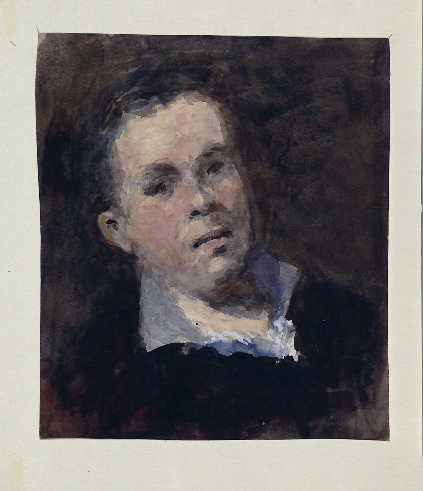 Head of a Man, Hercules Brabazon Brabazon, ca. 1848