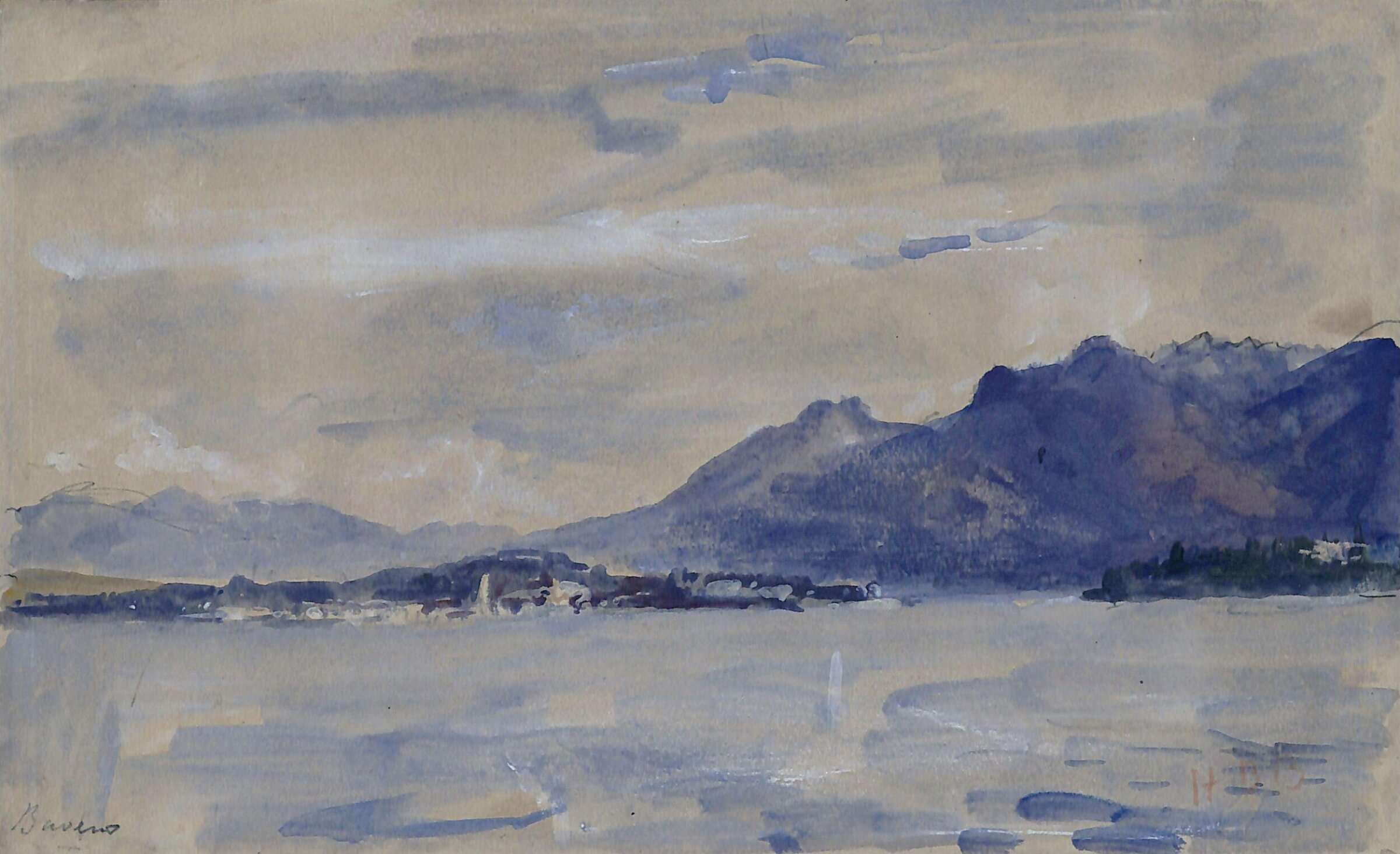 Baveno, Hercules Brabazon Brabazon, 19th century
