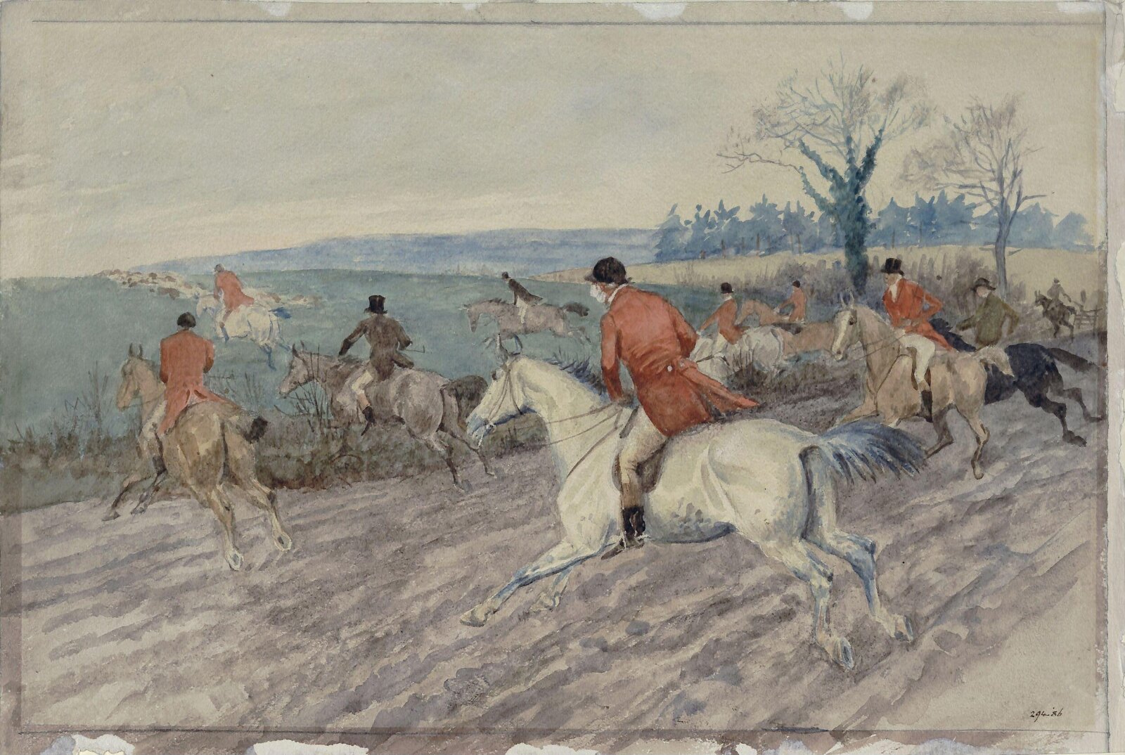 Full Cry, Randolph Caldecott, ca. 1865-86