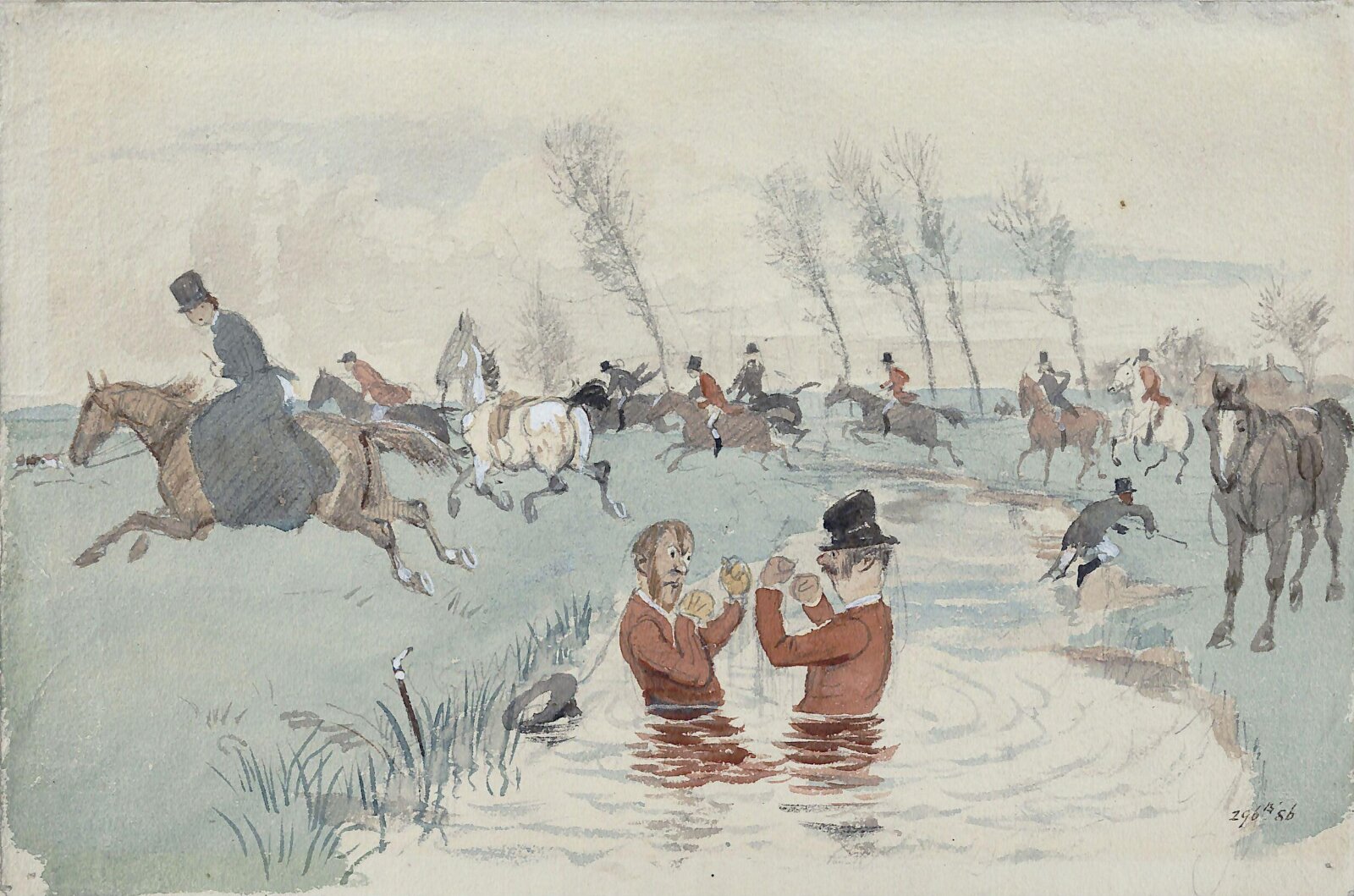 The Rivals, Randolph Caldecott, 1879
