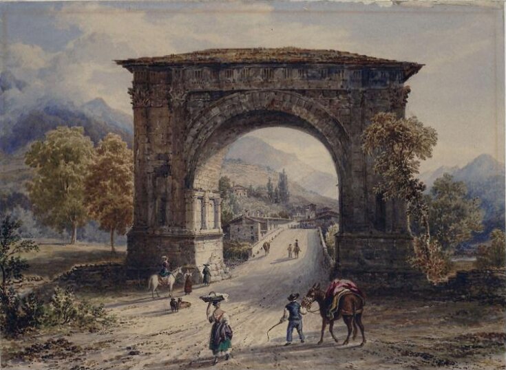 Landscape with Roman Arch top image