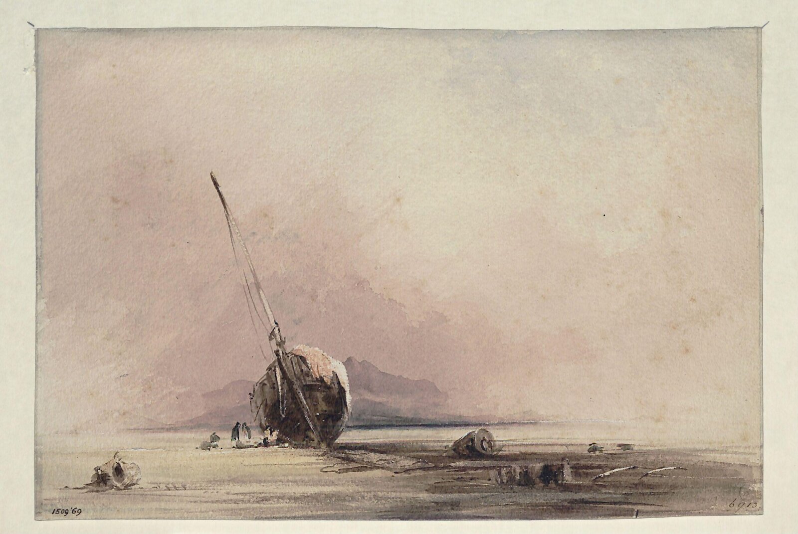 Sea Beach, John Fiennes Twistleton Crampton, mid 19th century