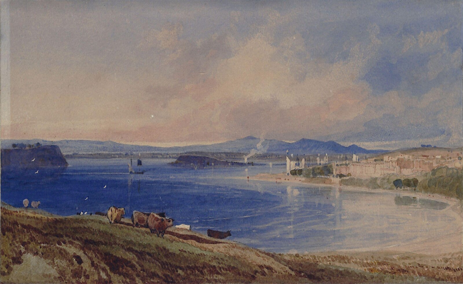 Poole Harbour, Dorsetshire, John Sell Cotman, ca. 1800-1840