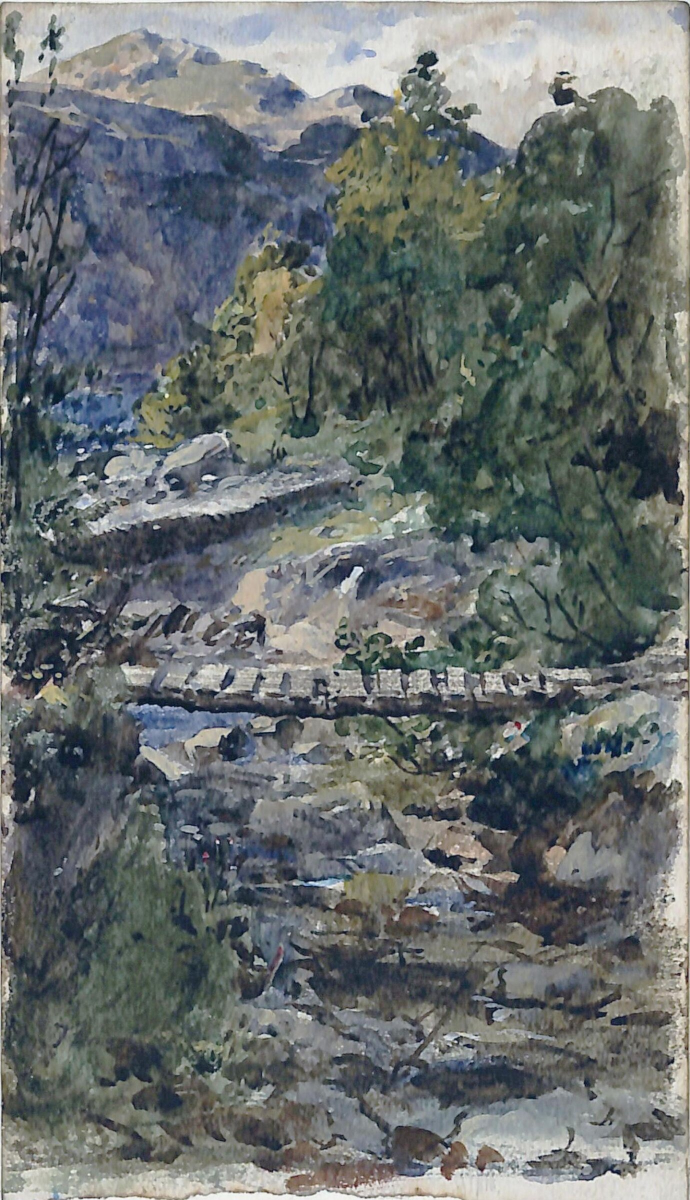 A Glen - A Sketch, Thomas Faed, 19th century