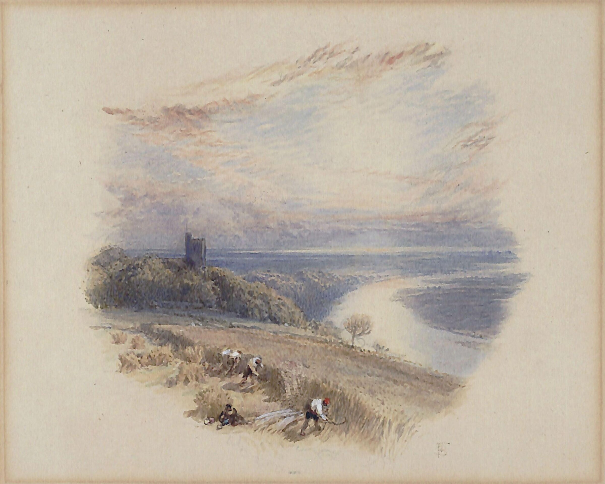 The River Lune, Lancashire, Myles Birkett Foster, Second half of the nineteenth century