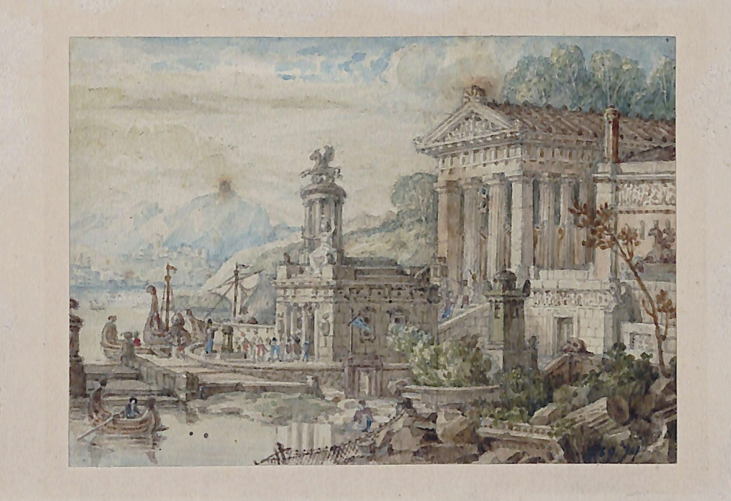 A Temple of Victory, Joseph Michael Gandy, ca. 1800-1843
