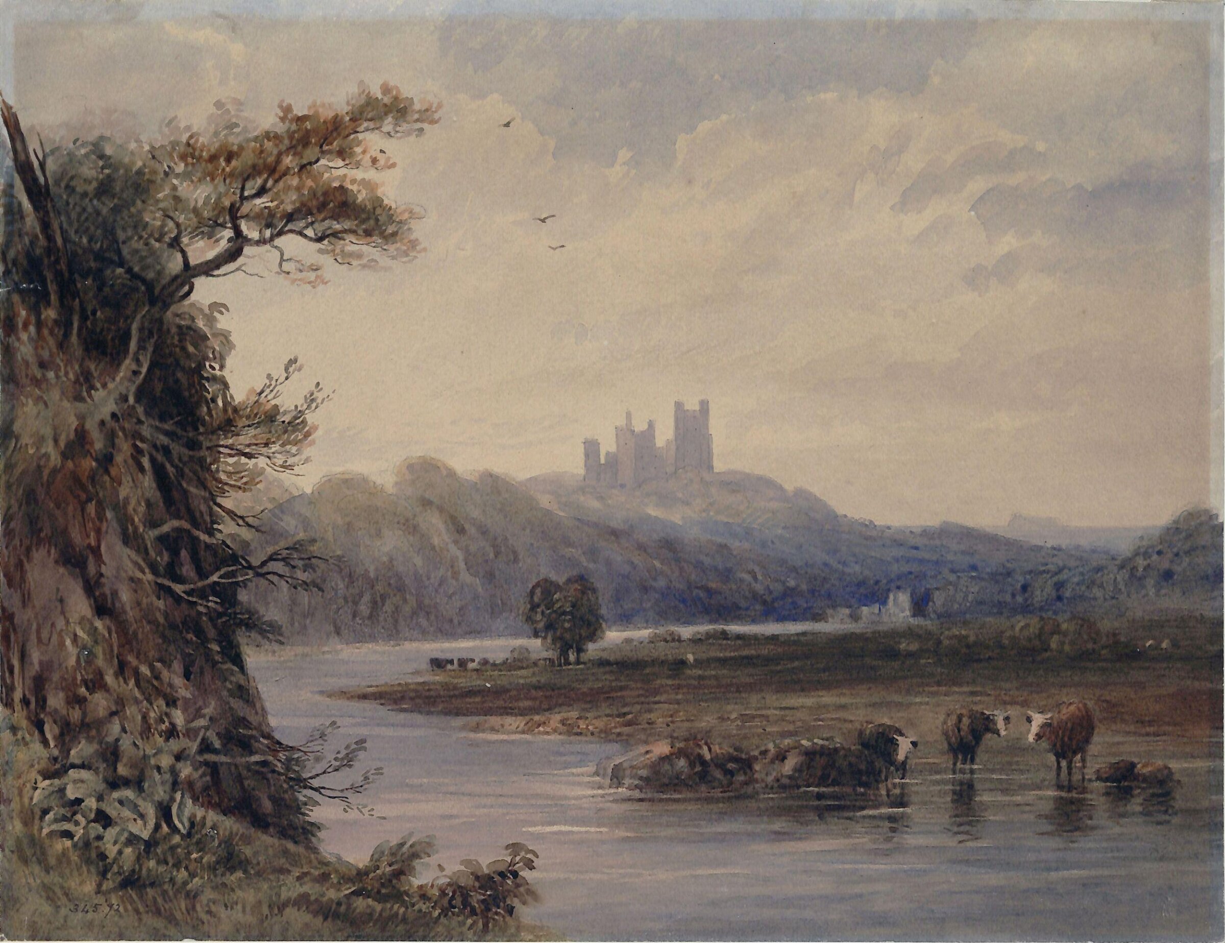 Penryhn Castle in North Wales, Gastineau, ca. 1815-1875