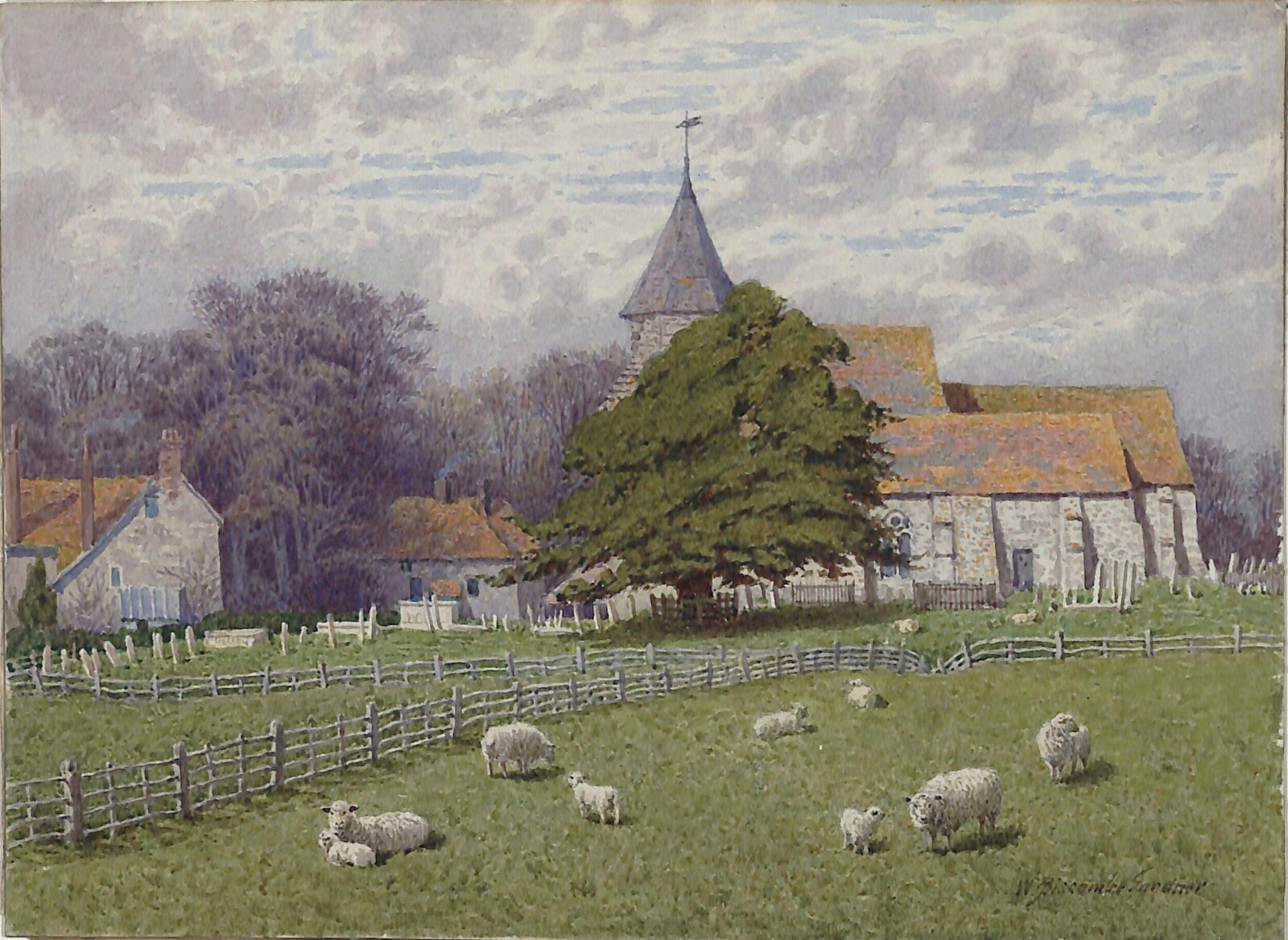 Old Romney, Kent, William Biscombe Gardner, ca. 1870-1919