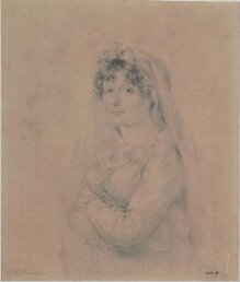 Mrs Elizabeth Harlow, mother of the painter thumbnail 1