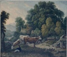 Trees and cattle thumbnail 1