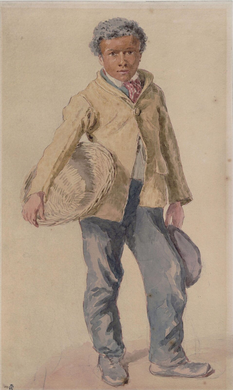 Mulatto Boy, William Henry Hunt, ca. 1830-1840
