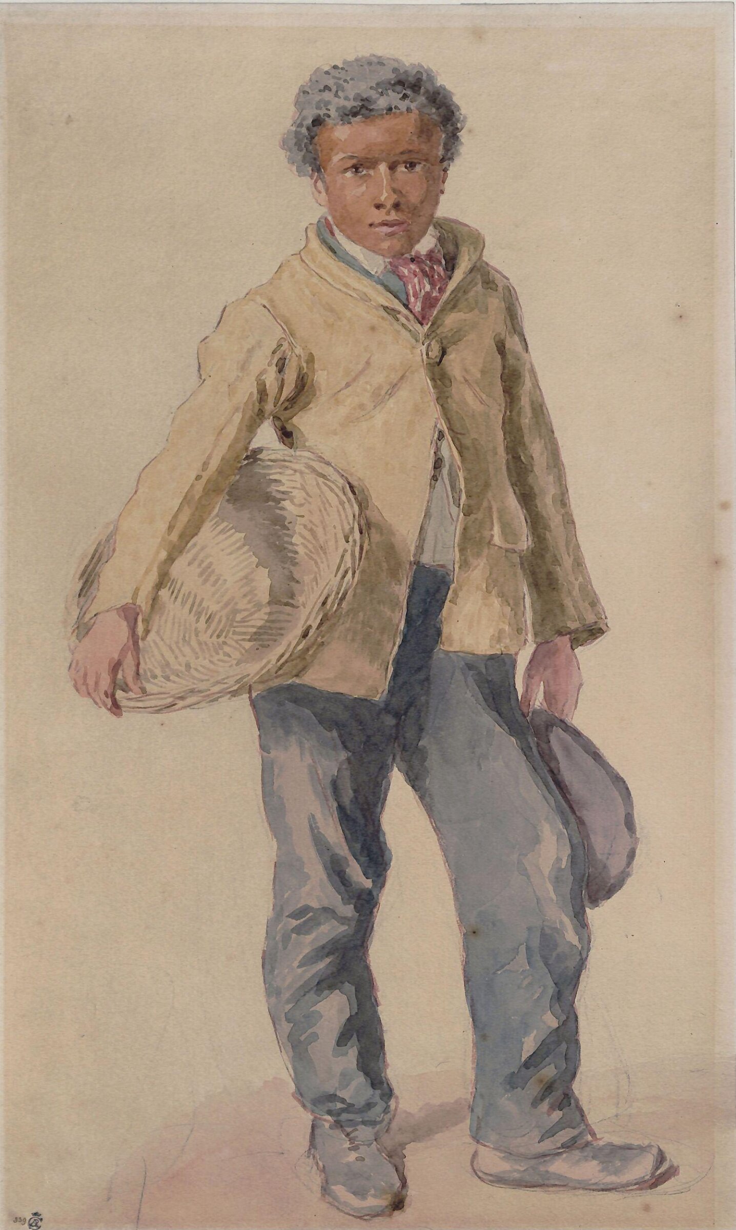 Mulatto Boy, William Henry Hunt, ca. 1830-1840
