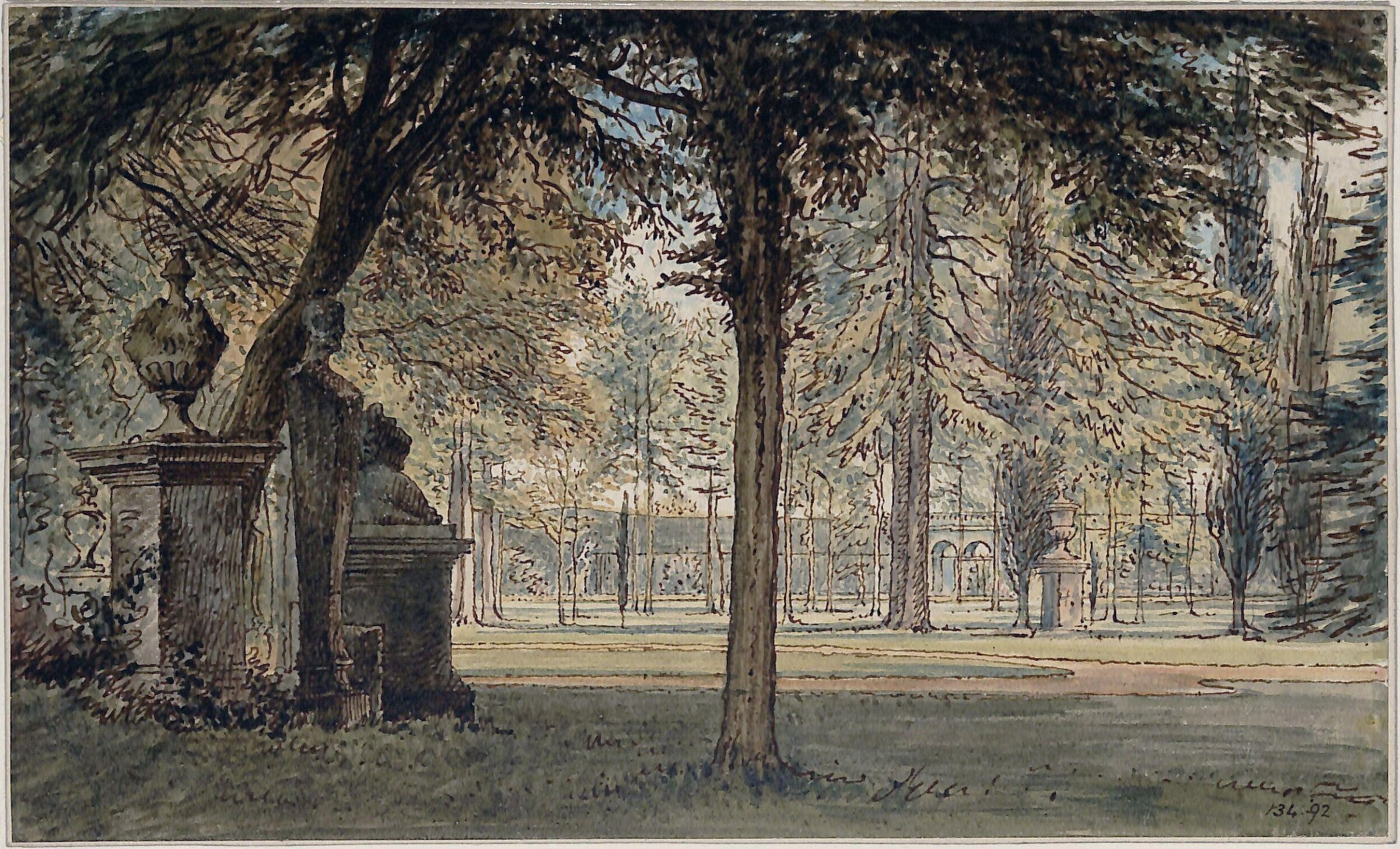 Royal Horticultural Society's Gardens, Chiswick, Henry Hunt, ca. 1810-64