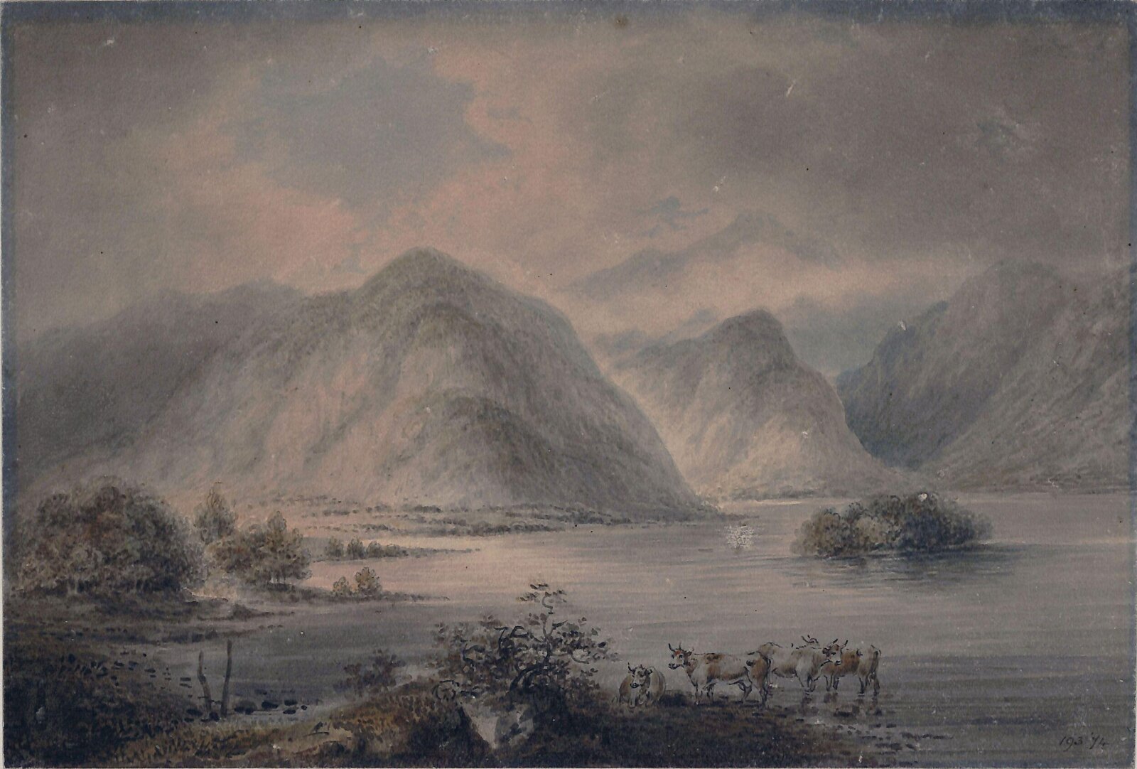 Buttermere, Cumberland, Laporte, ca. 1785-1835