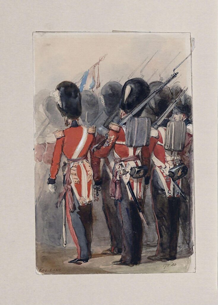 Guards at a Review in Windsor Park top image
