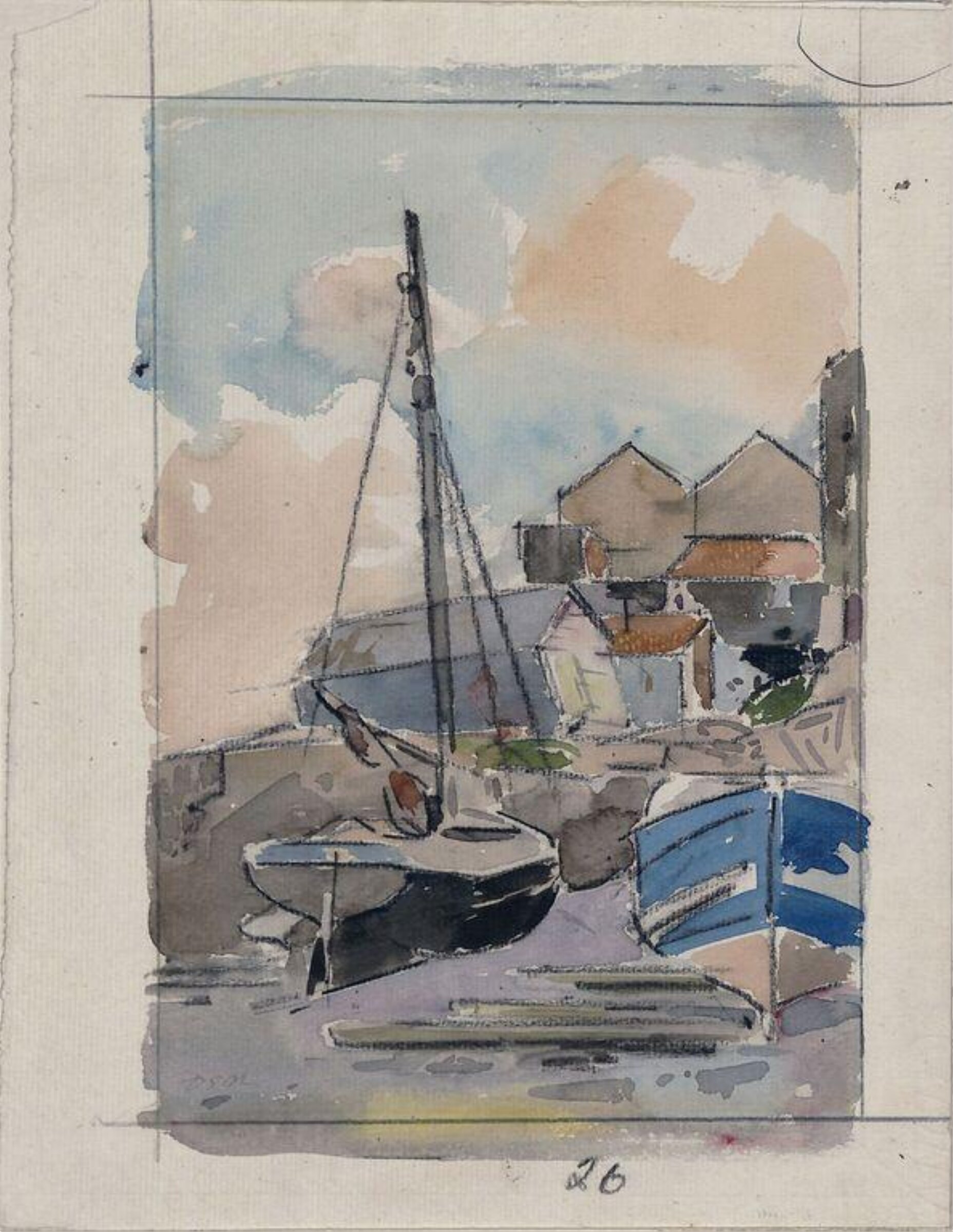 Boats, MacColl, early 20th century