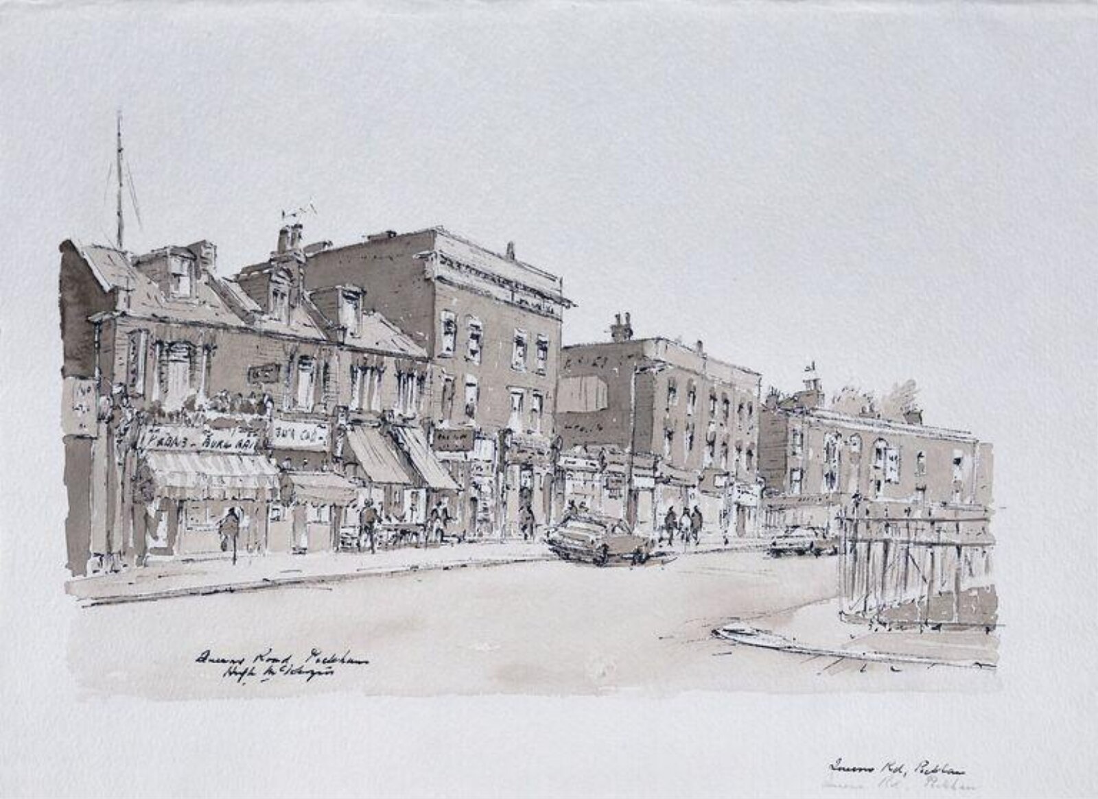 Queens Road, Peckham, Hugh McKenzie, 1983