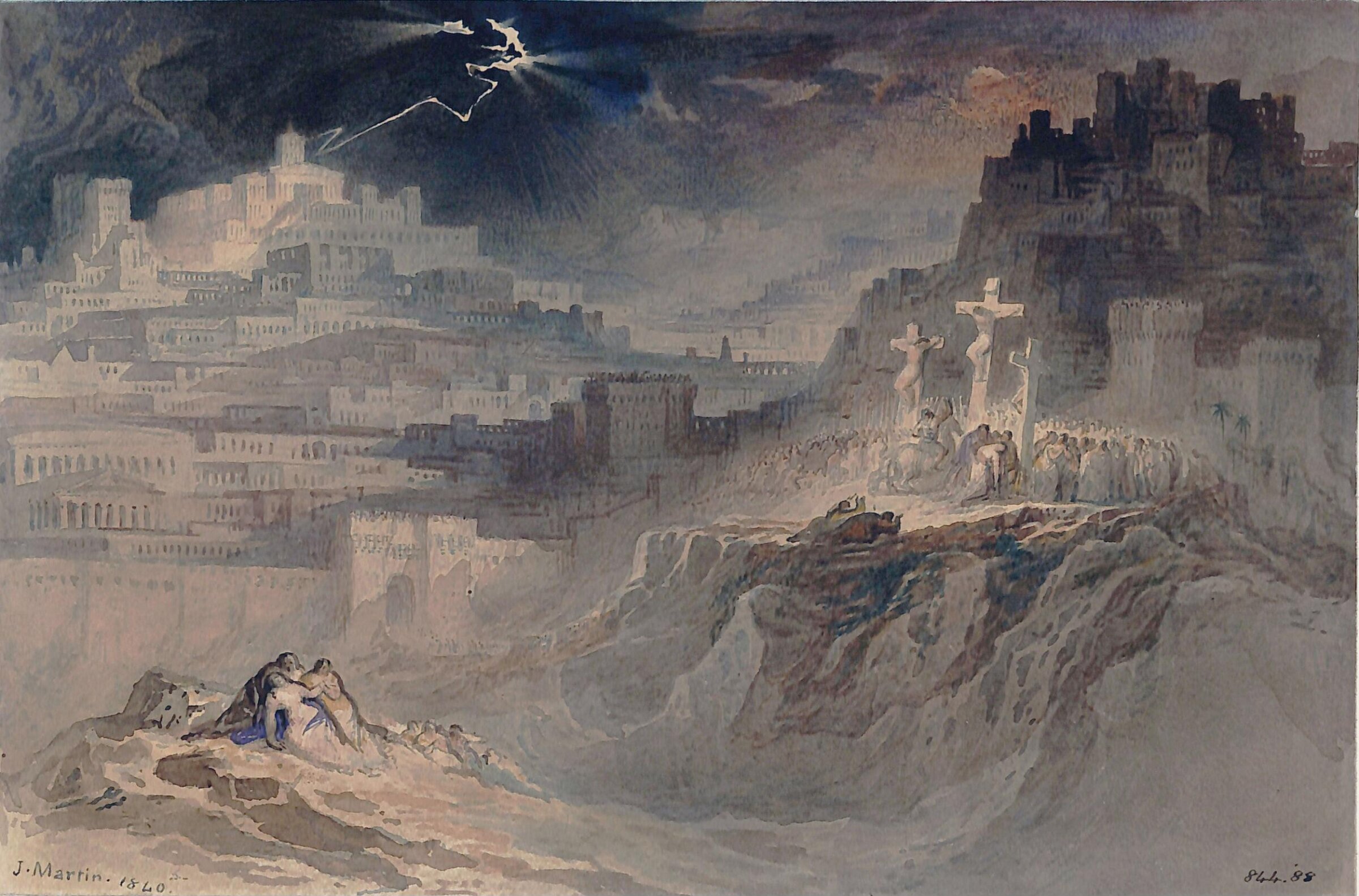 The Crucifixion, John Martin, 1840