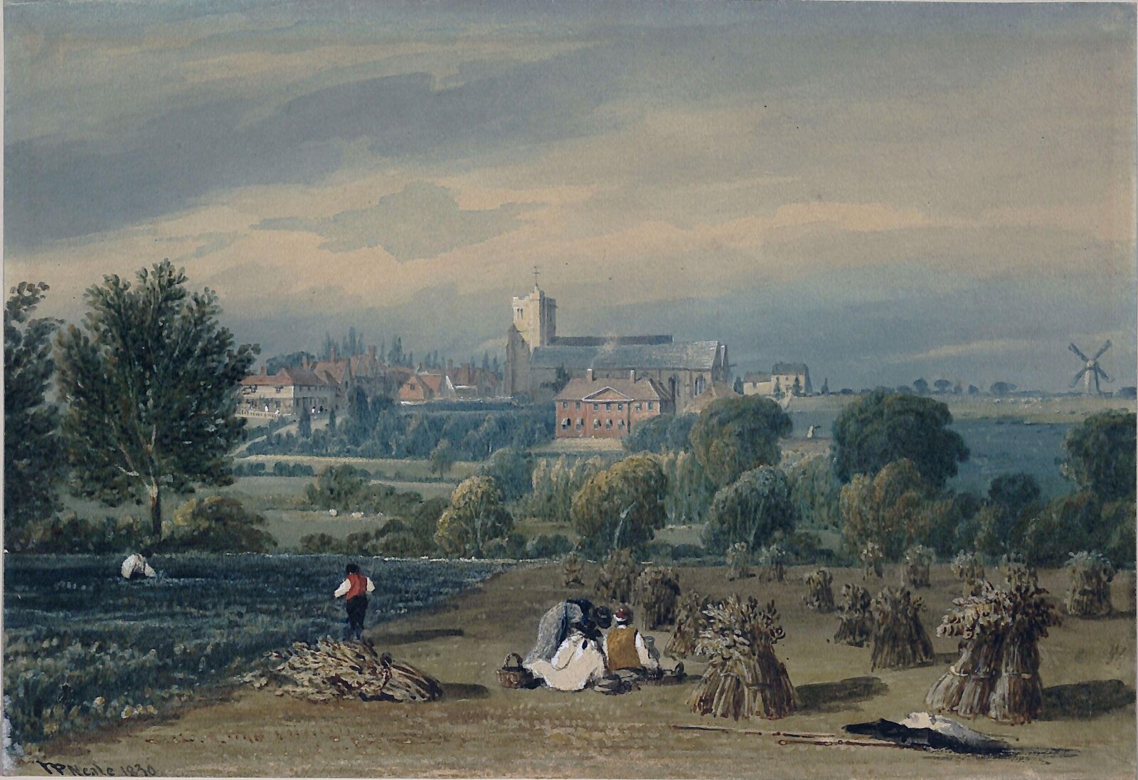 Staplehurst, Kent, John Preston Neale, 1830