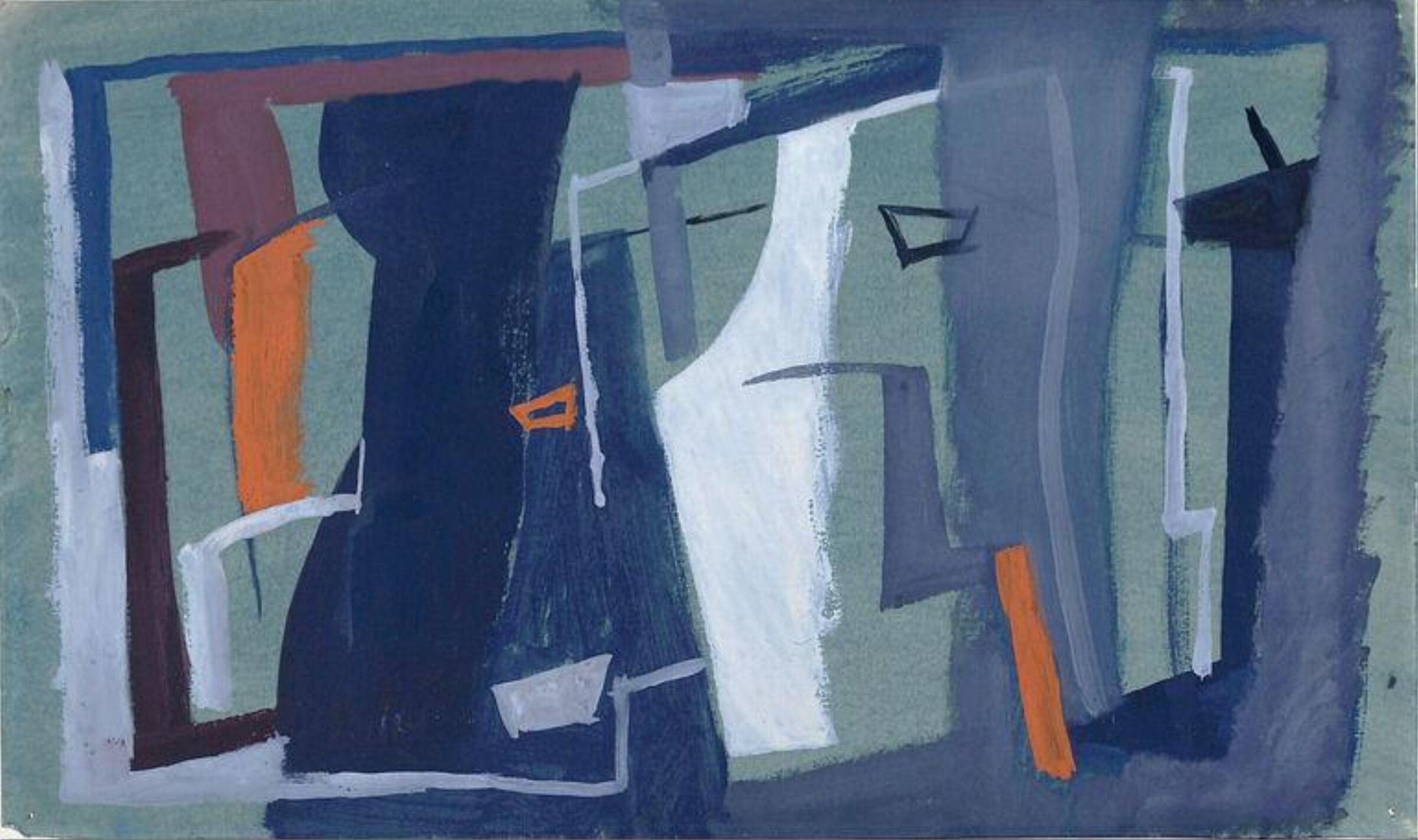 Abstract Composition, John Piper, 1937
