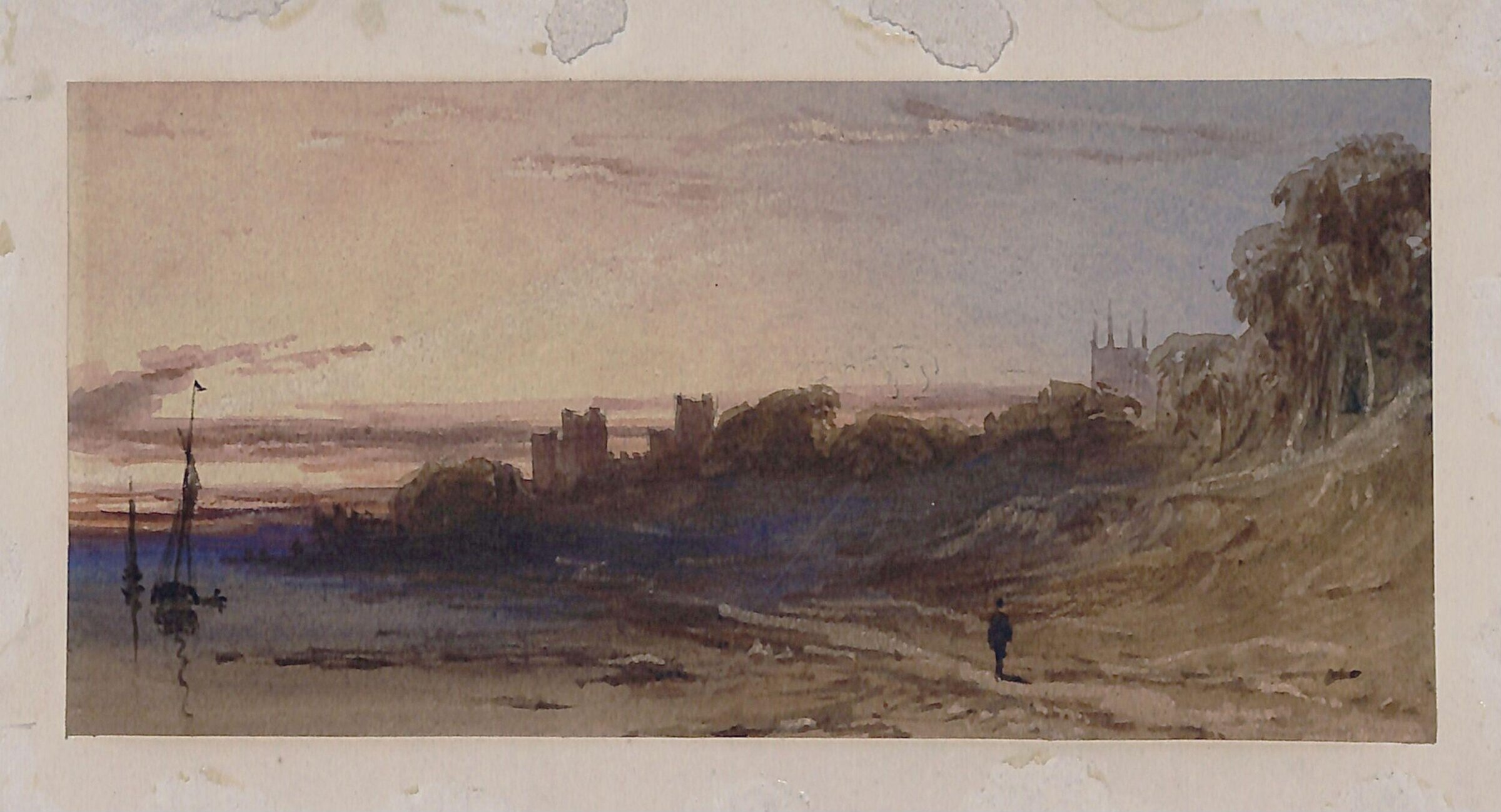 River Scene, Giles Firman Phillips, ок. 1800–1866