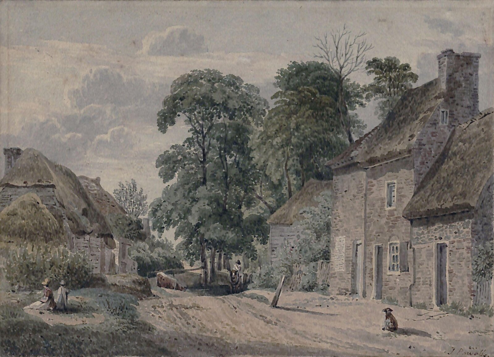 Manstone, near Ramsgate, Kent, Joseph Powell, ca. early 19th century