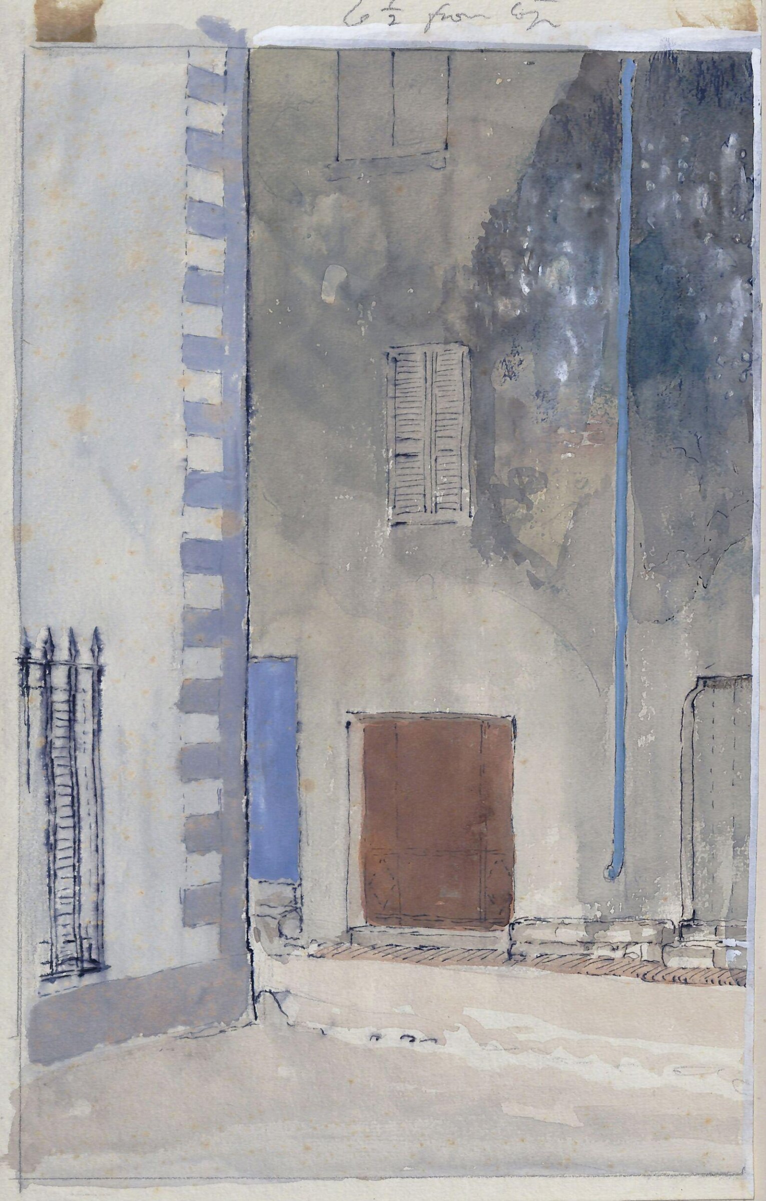 Corner of a street, Glyn Philpot, 1937