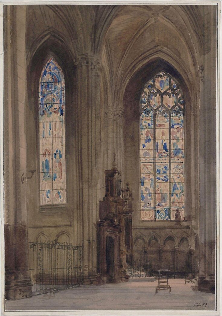 Chapel in the south transept of Rouen Cathedral top image
