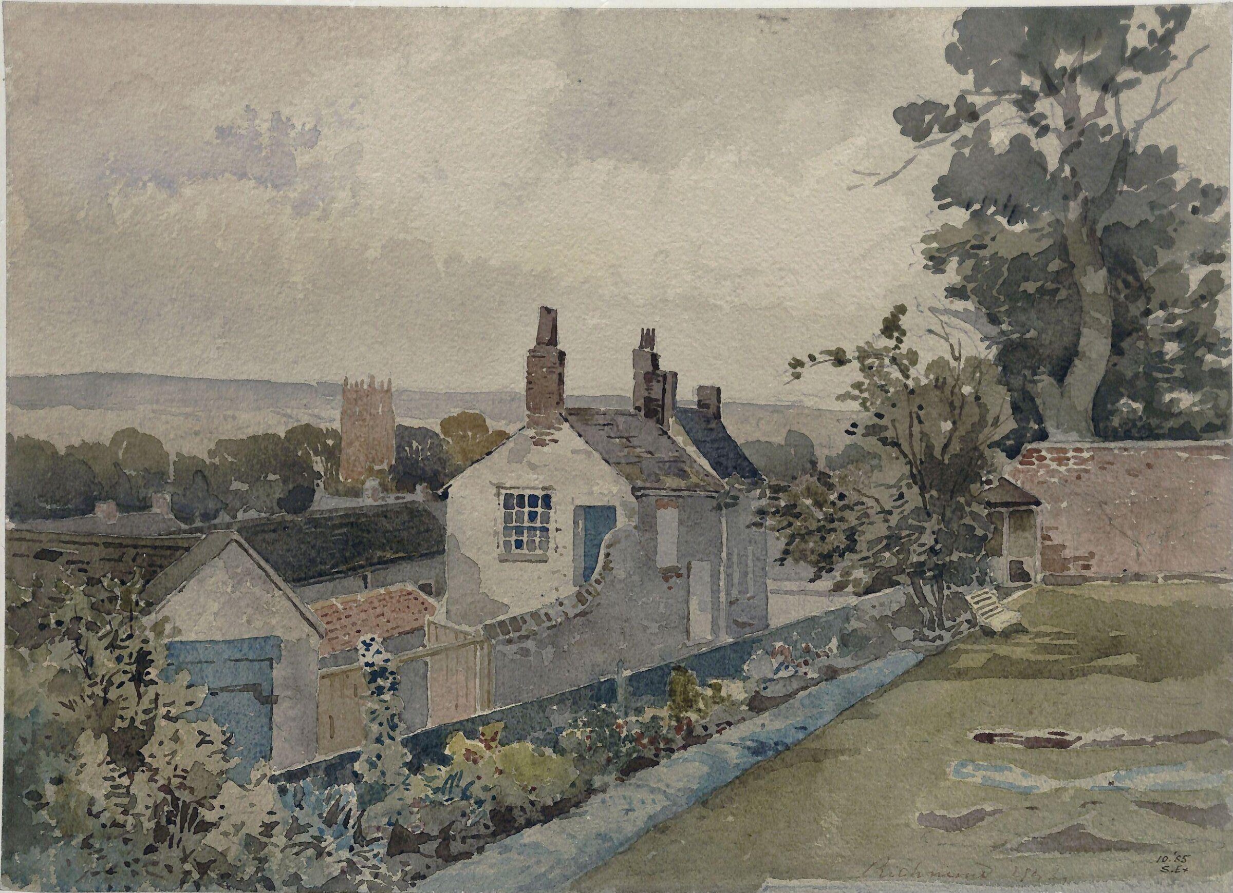 At Richmond, Yorkshire, Edward Robinson, 1881