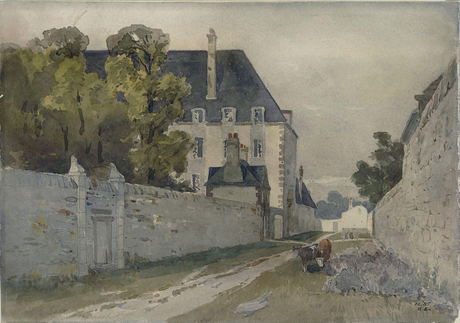 Barracks at St. Servan, Edward Robinson, ca. 1840-1883