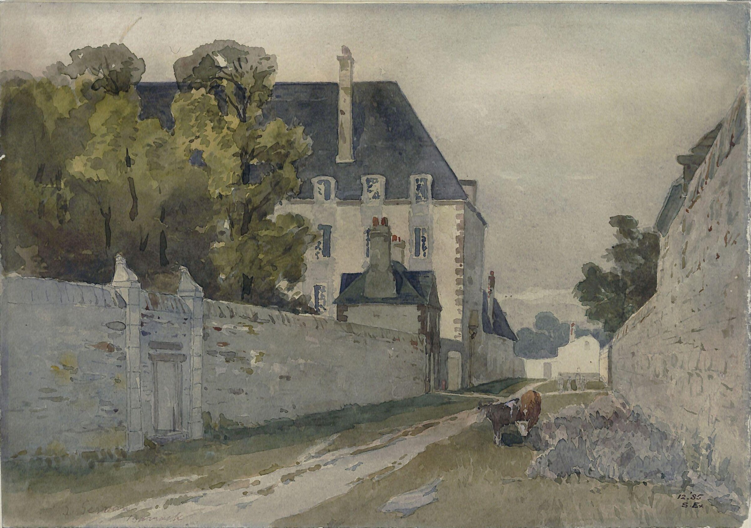 Barracks at St. Servan, Edward Robinson, ca. 1840-1883