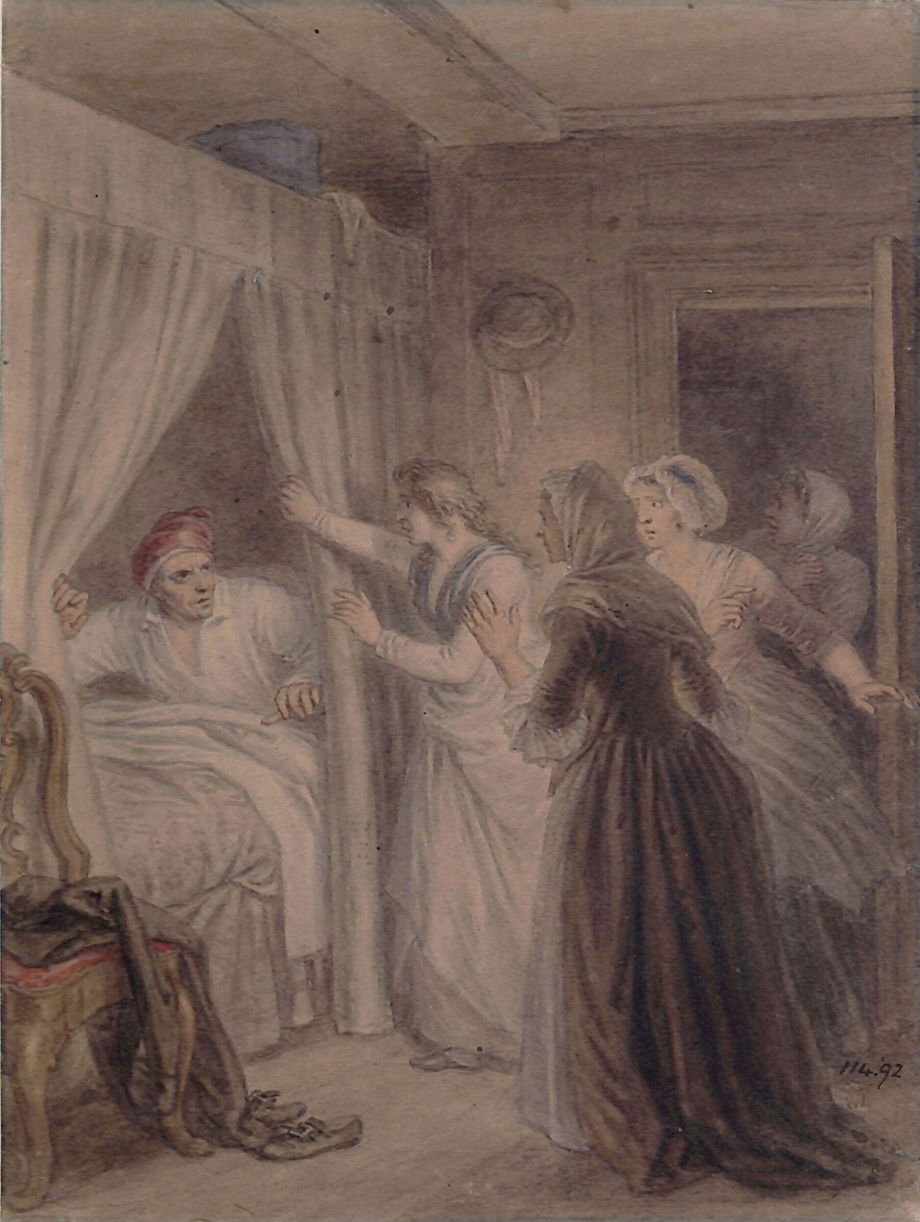 The Alarm, John Masey Wright, ca. 1800-1850