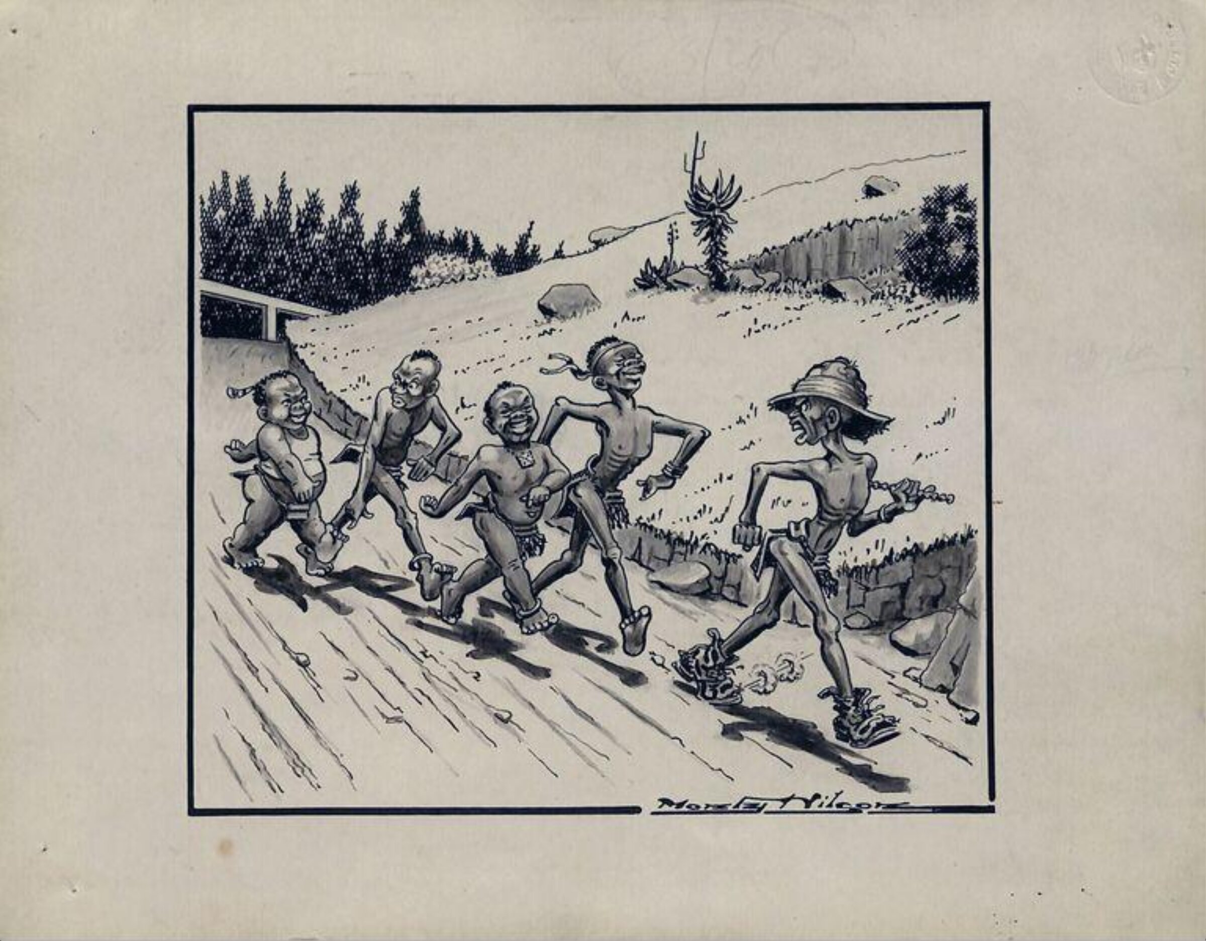 A Route March, Monty Wilson, ca. 1950