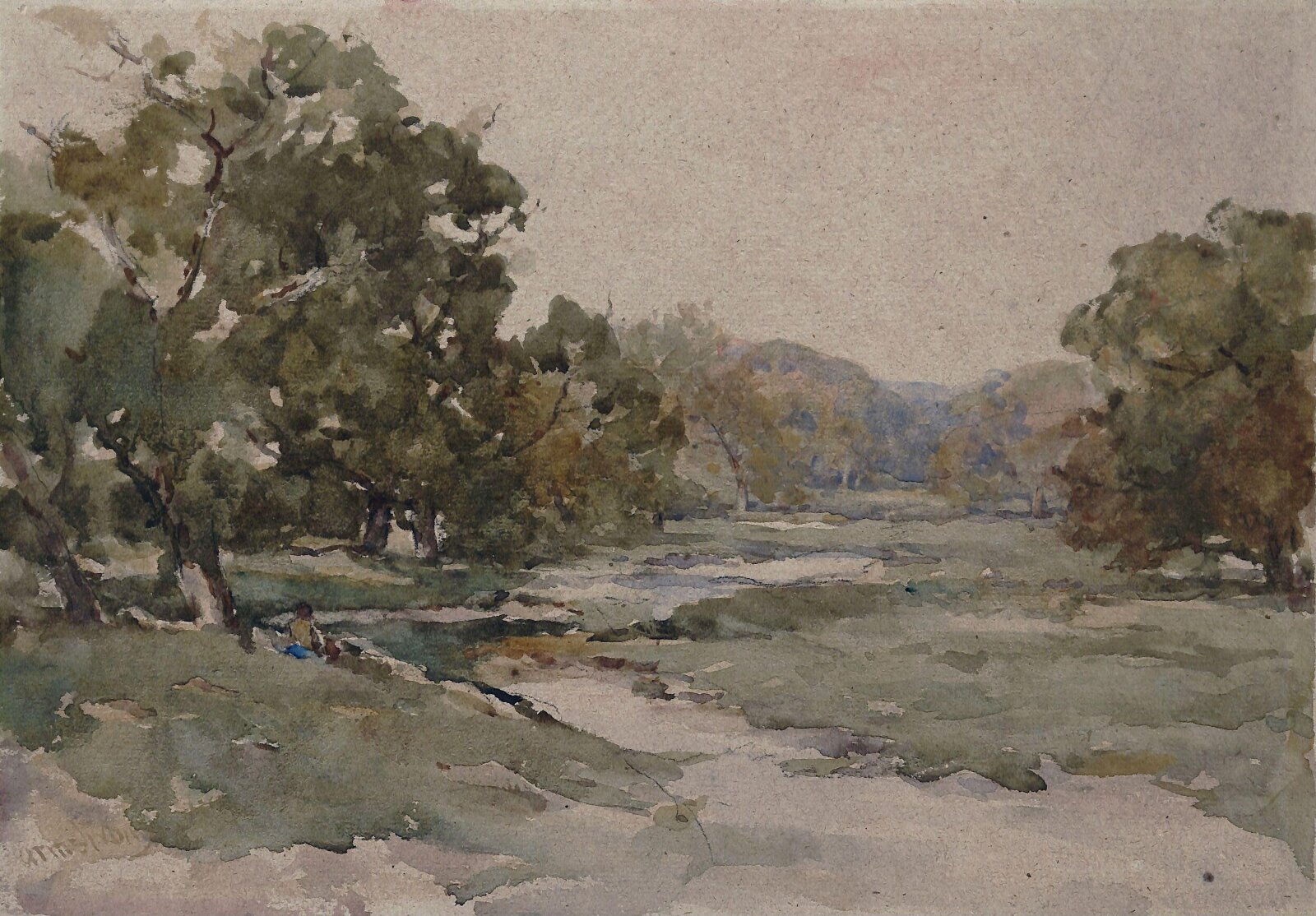 Landscape, Francis Abel William Taylor Armstrong, ca. 1865 - 1920