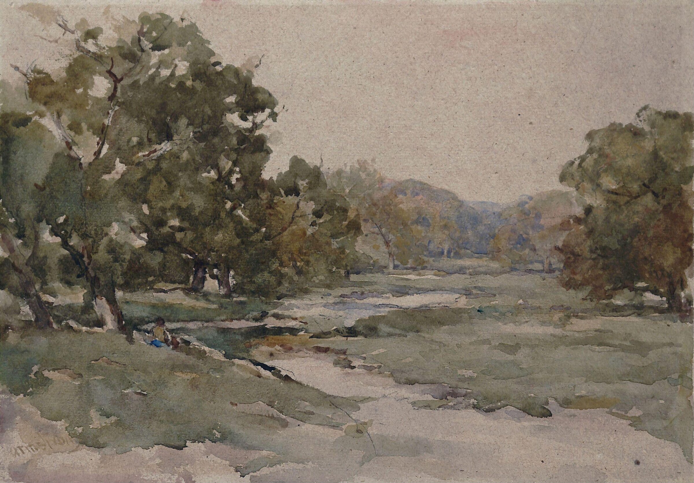 Landscape, Francis Abel William Taylor Armstrong, ca. 1865 - 1920