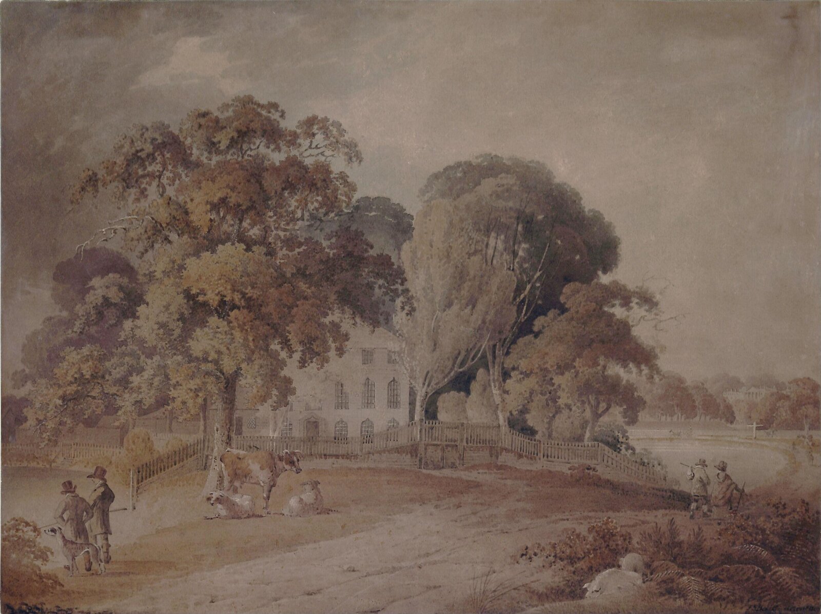 Lake House, Epping, J.S. Barth, 1809