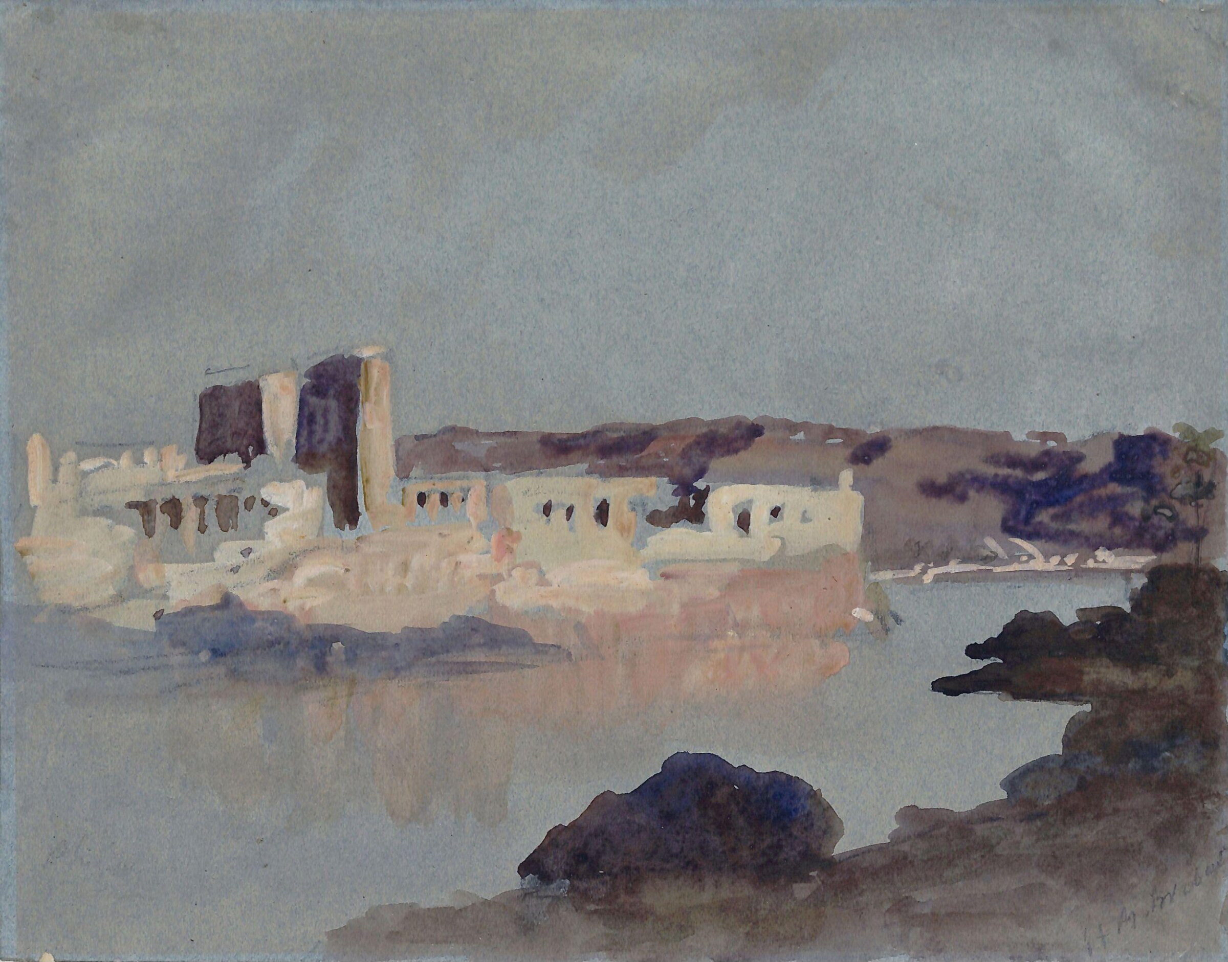 Philae, Hercules Brabazon Brabazon, ca. 1868-1904